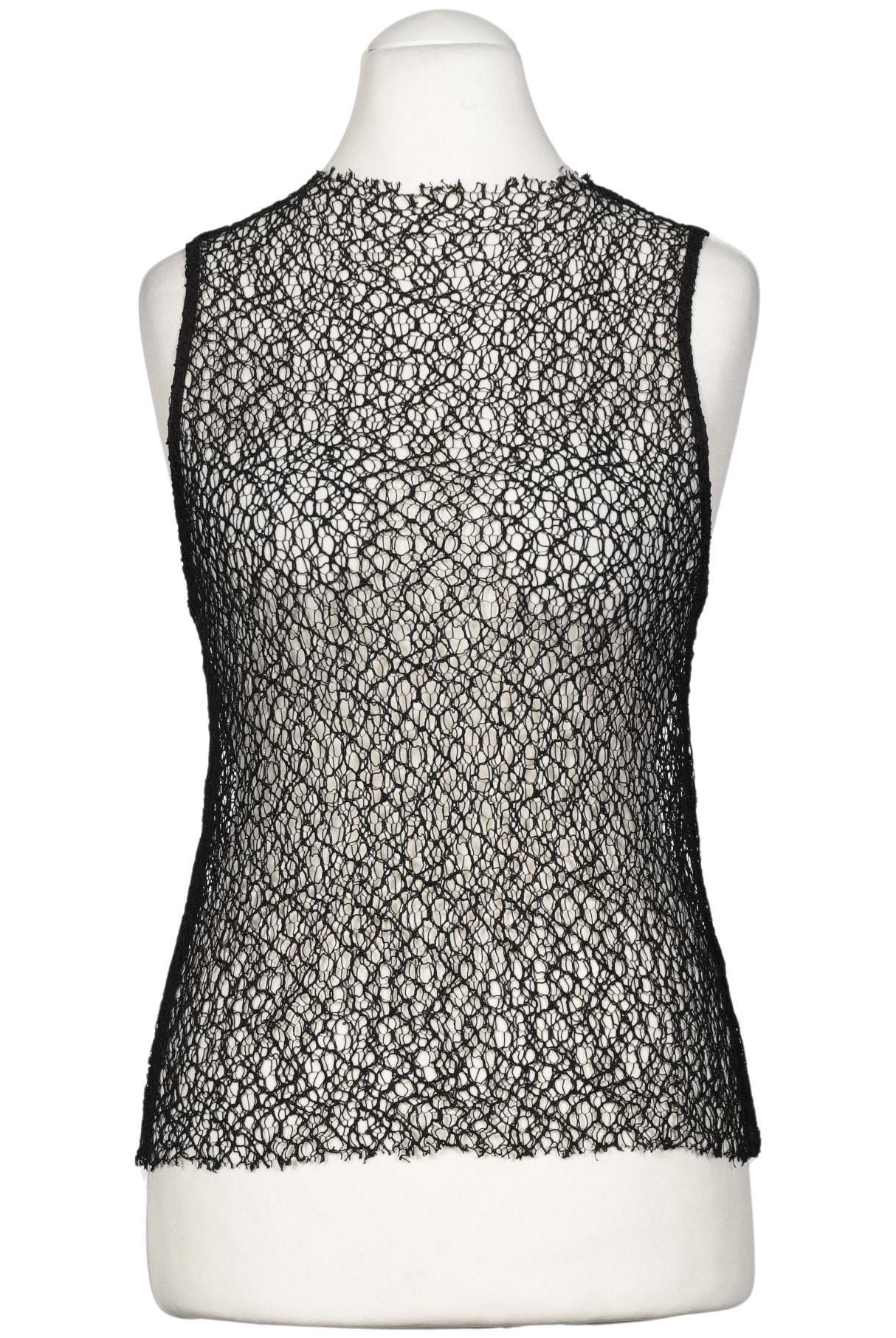 

Massimo Dutti Damen Top, schwarz, Gr. 38