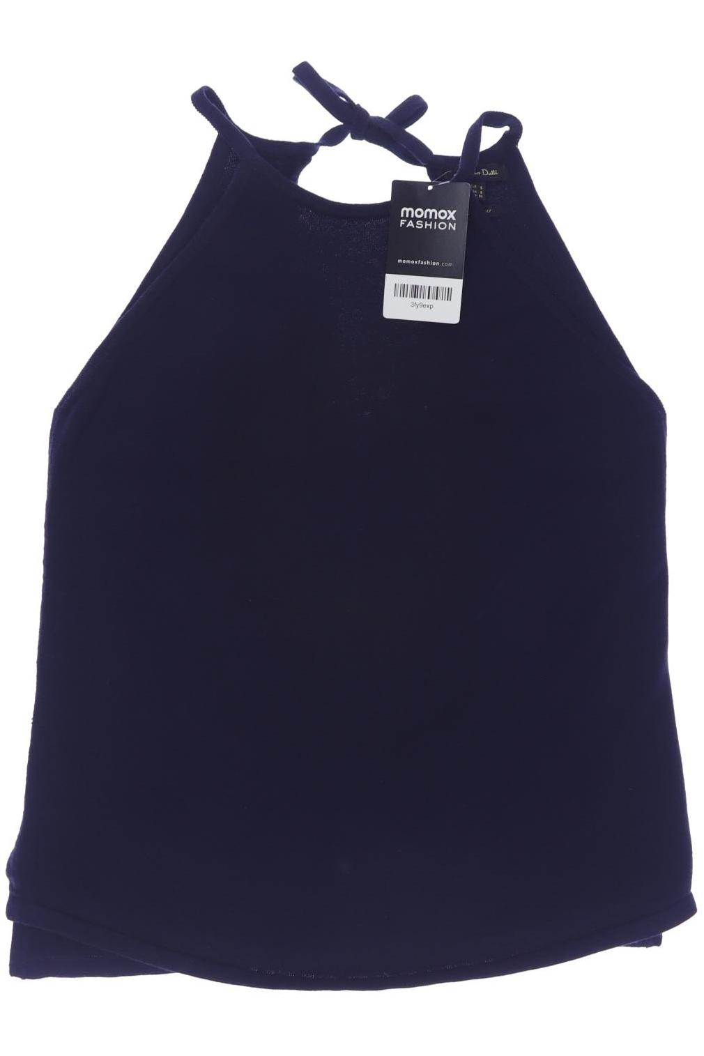 

Massimo Dutti Damen Top, marineblau, Gr. 36
