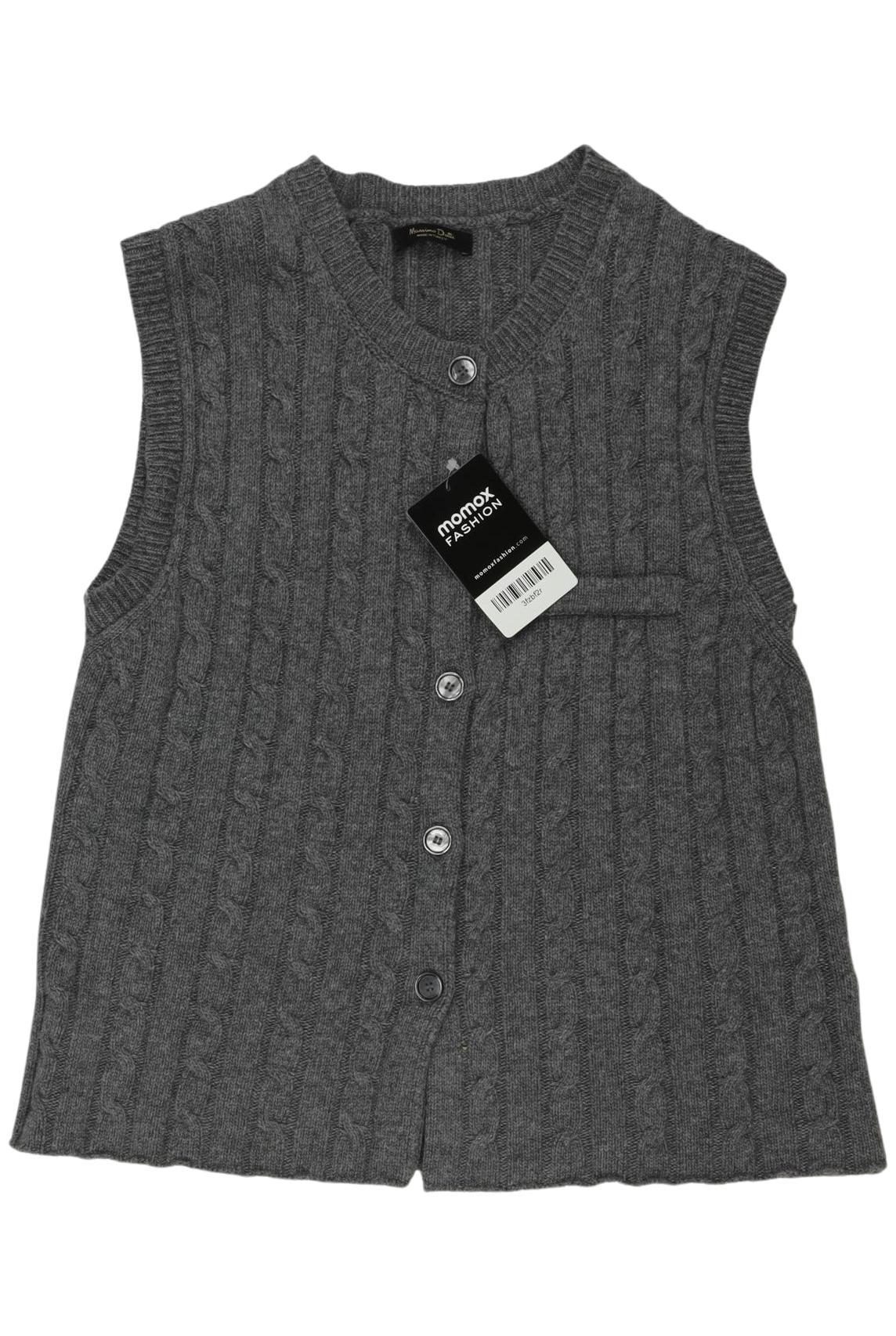 

Massimo Dutti Damen Weste, grau, Gr. 34