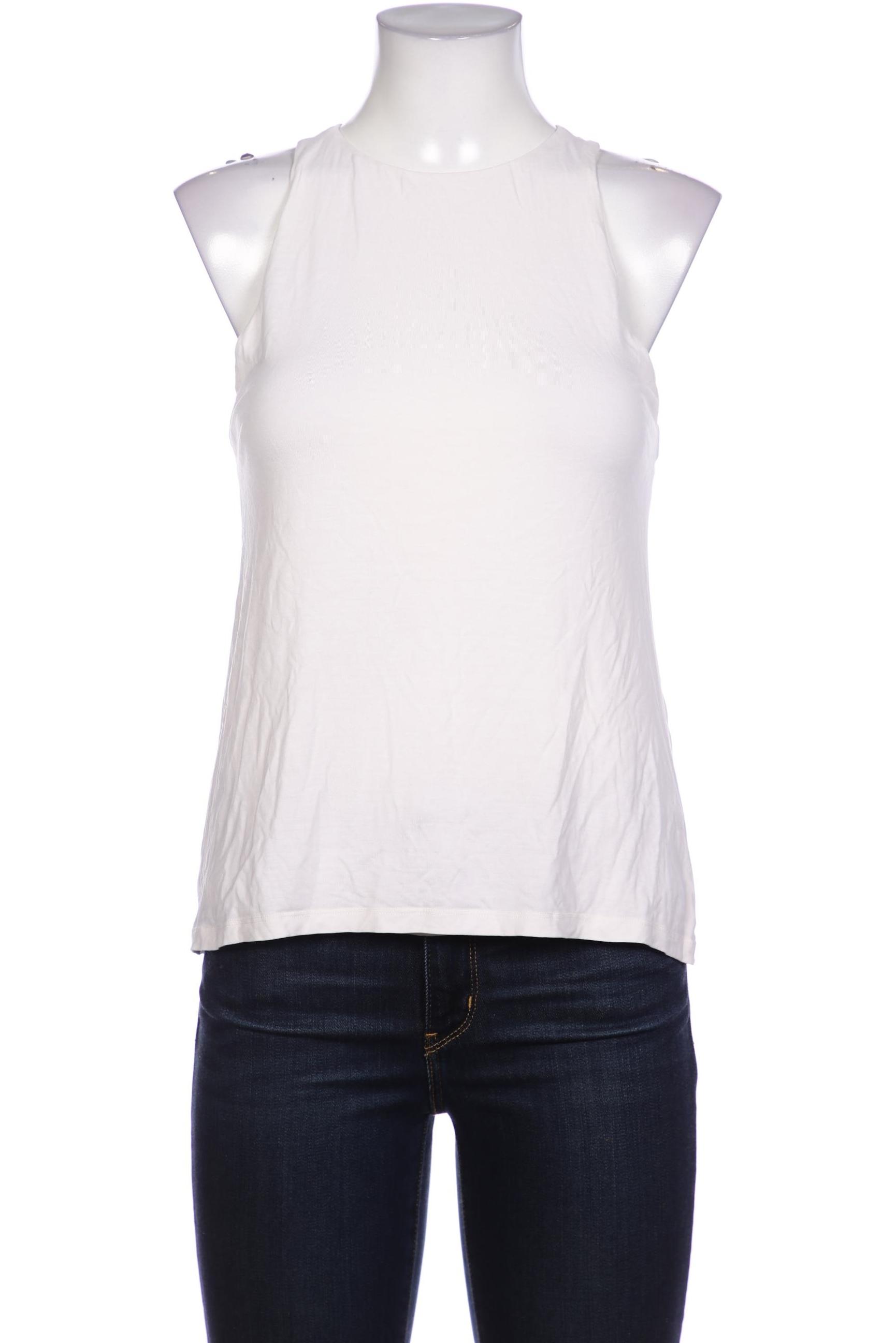 

Massimo Dutti Damen Top, cremeweiß, Gr. 36