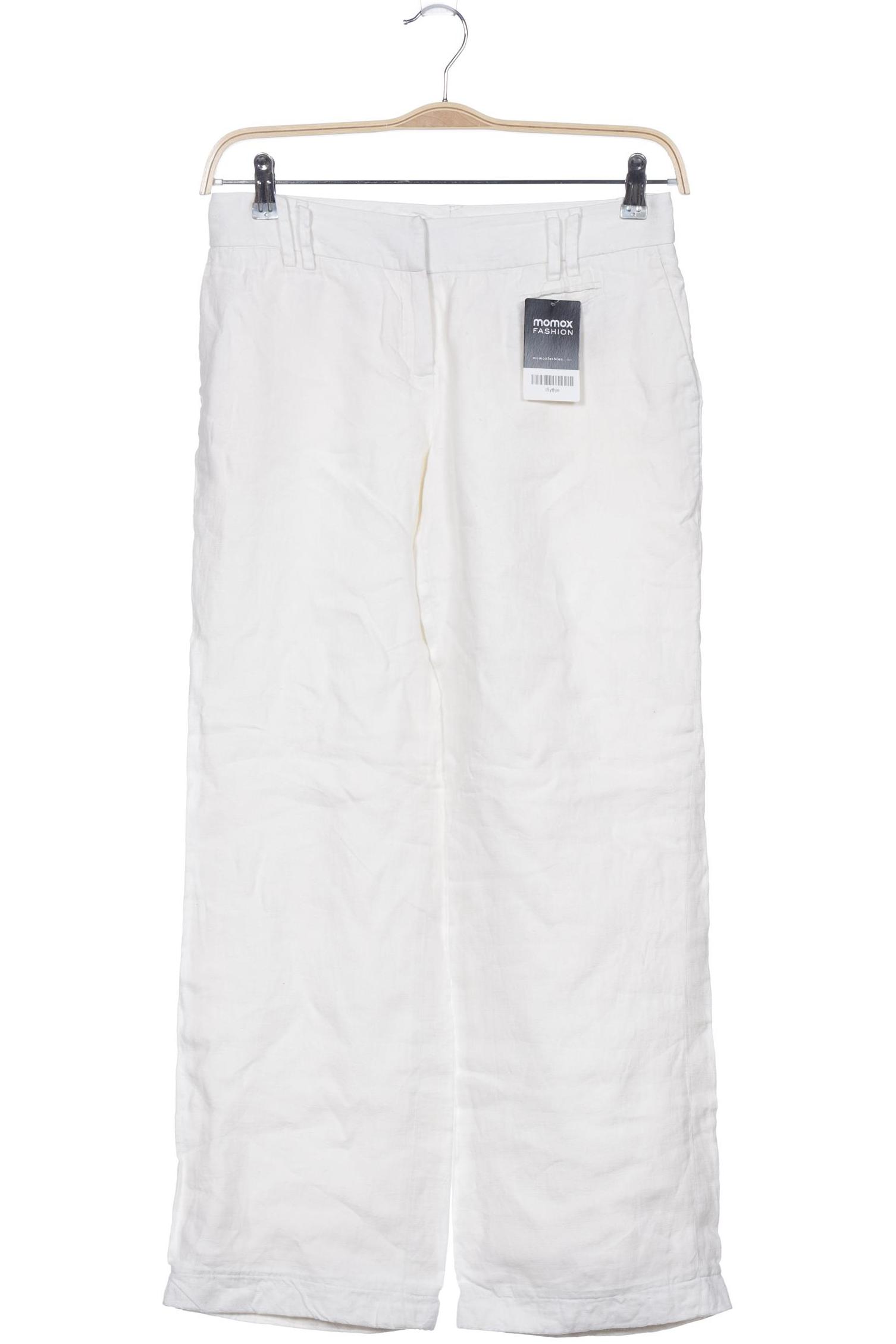 

Massimo Dutti Damen Stoffhose, cremeweiß, Gr. 42