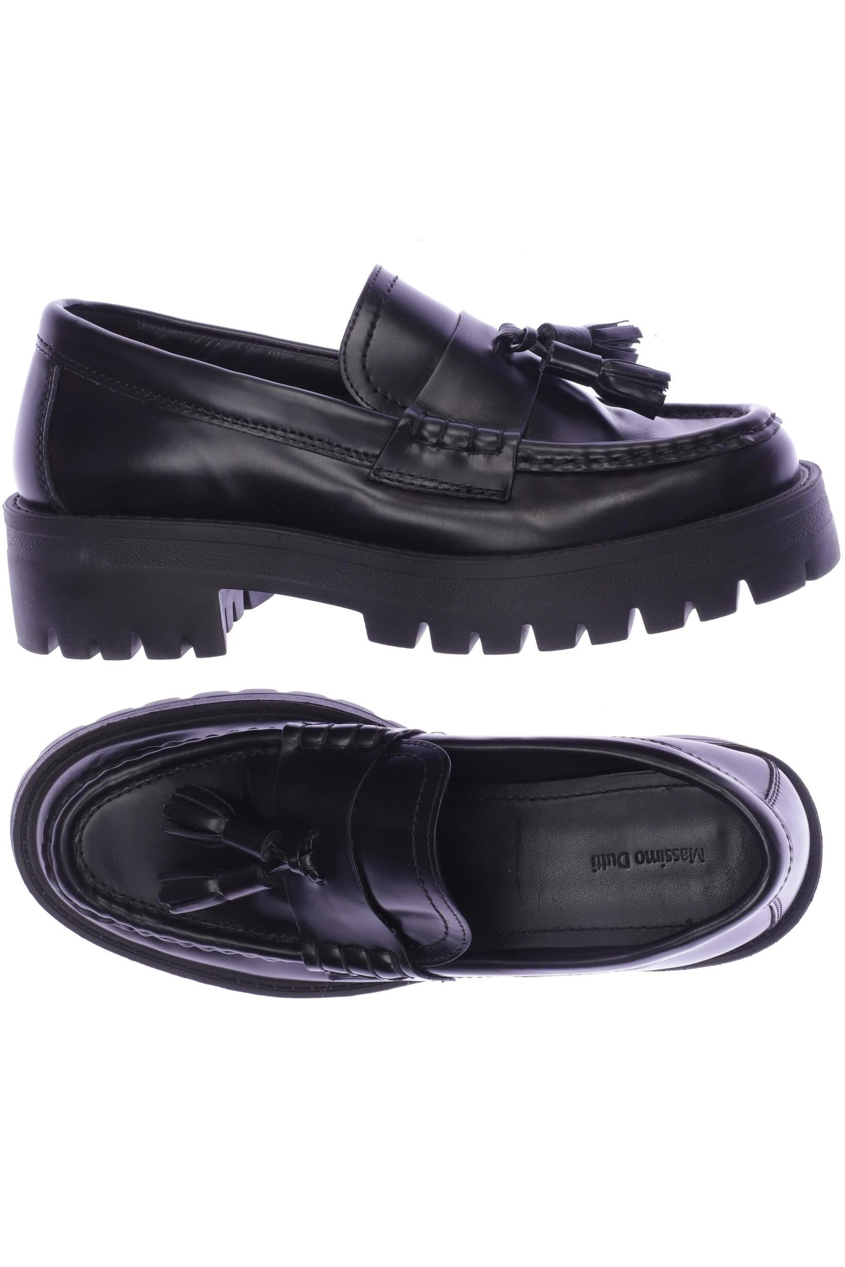 

Massimo Dutti Damen Halbschuh, schwarz, Gr. 36
