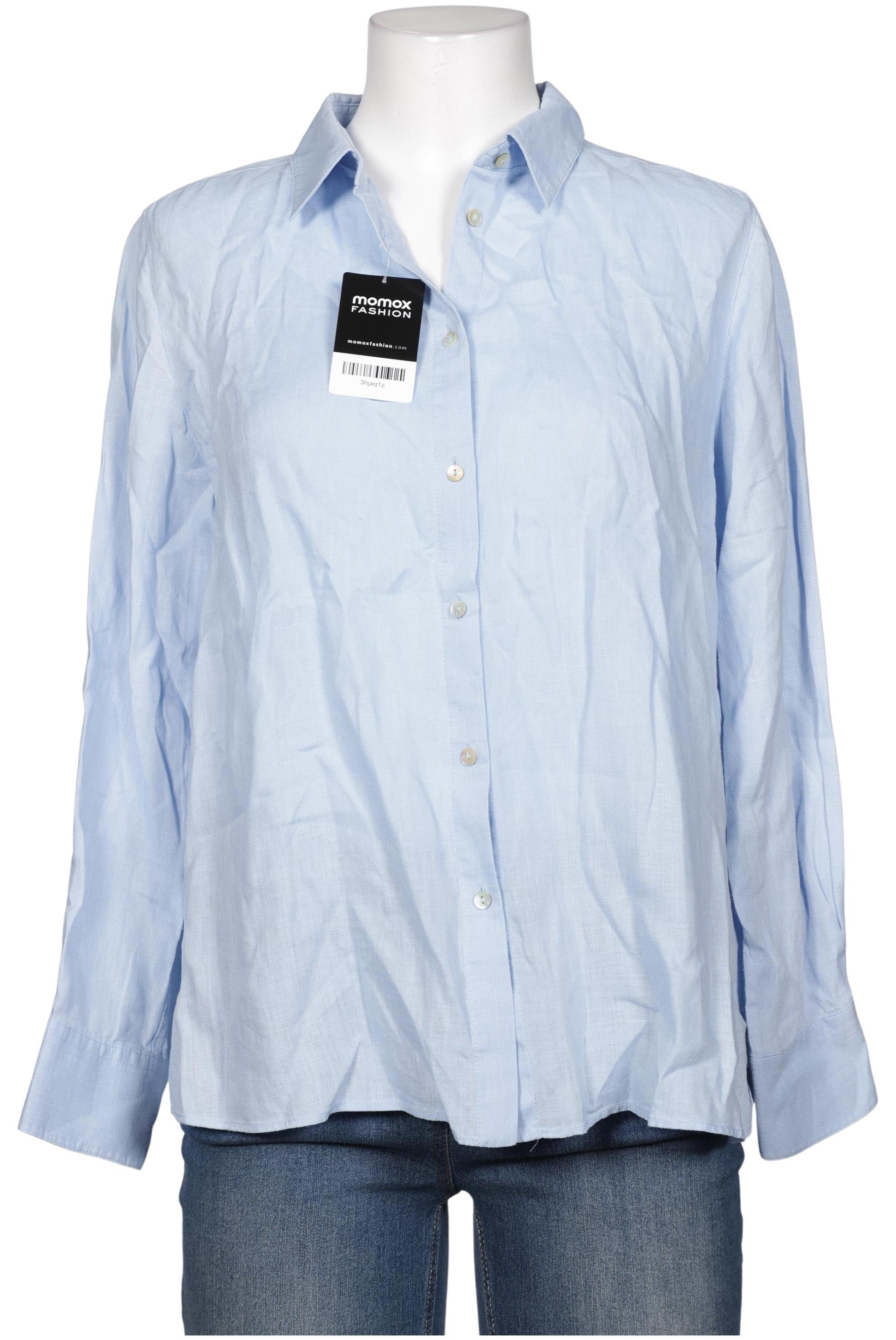 

Massimo Dutti Damen Bluse, hellblau, Gr. 40