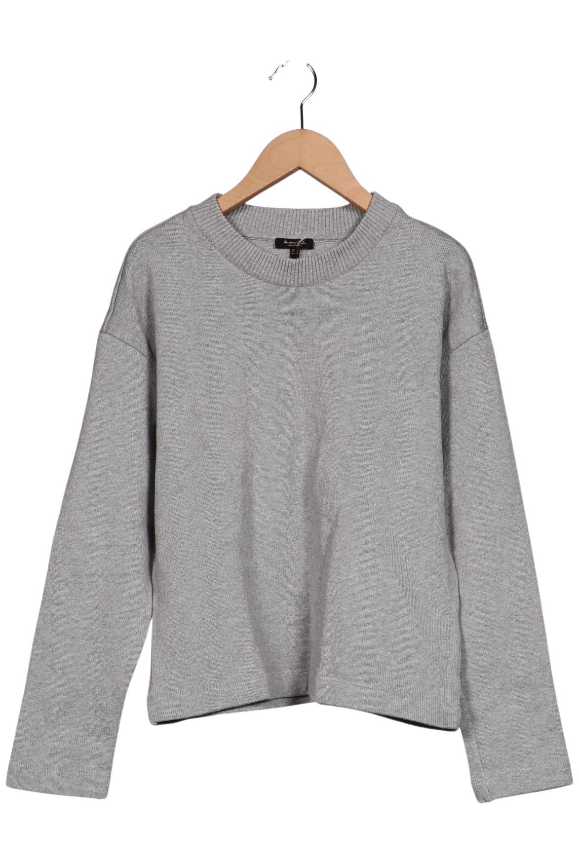 

Massimo Dutti Damen Pullover, grau, Gr. 36