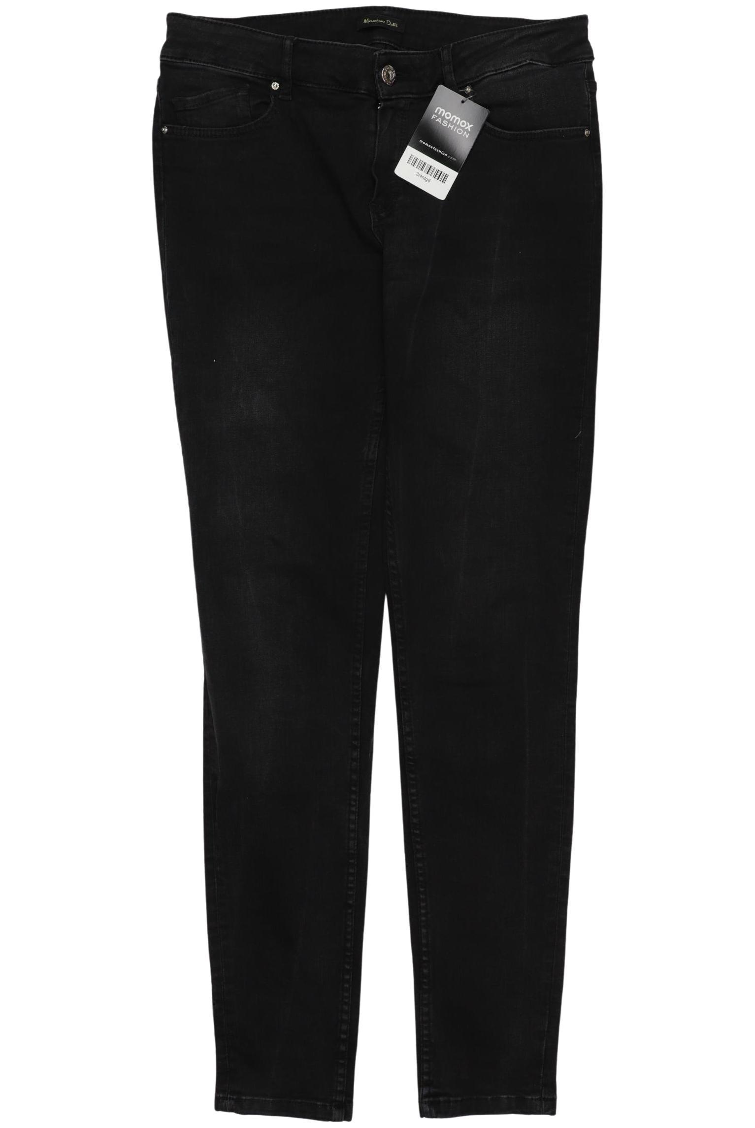 

Massimo Dutti Damen Jeans, schwarz, Gr. 40