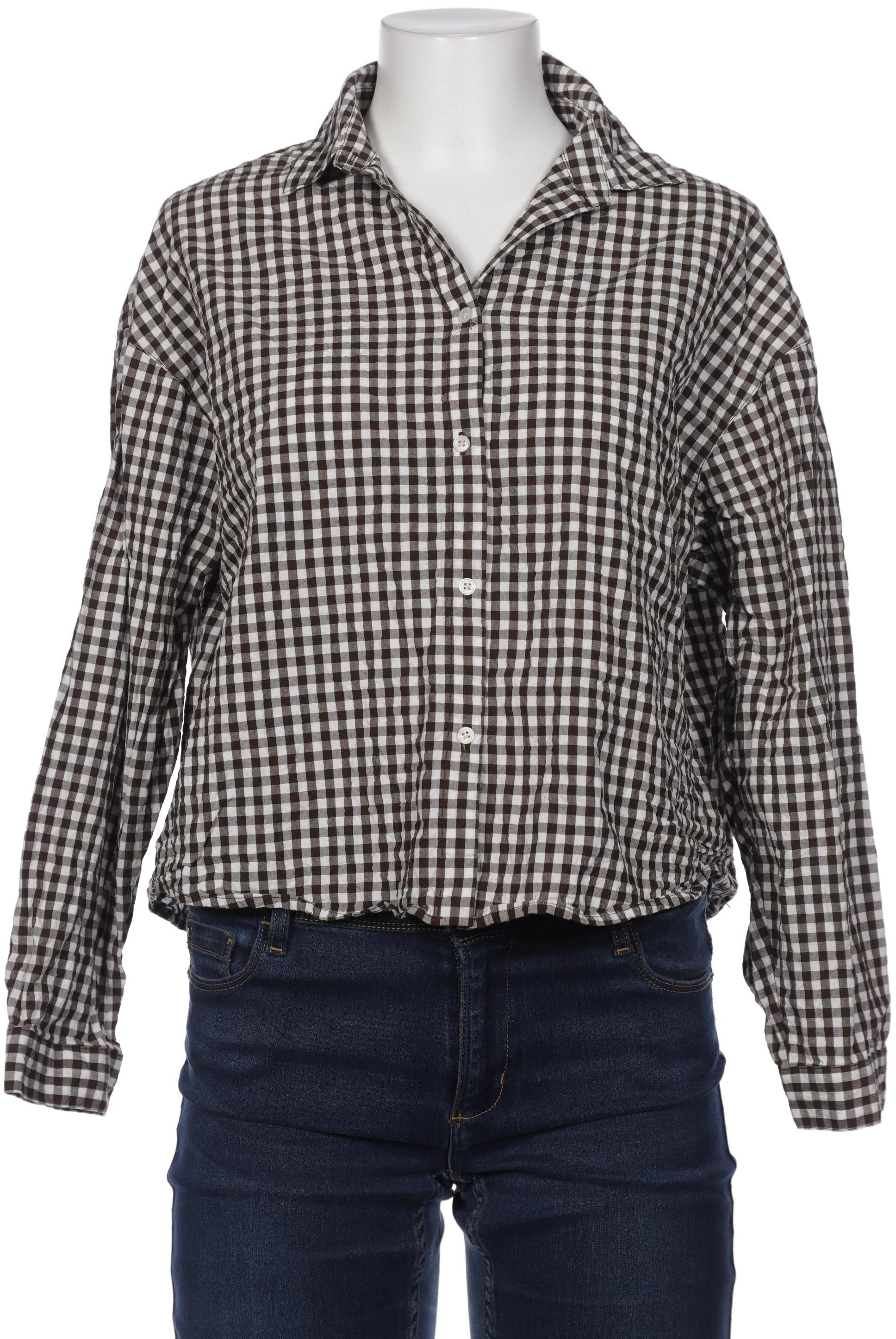 

Massimo Dutti Damen Bluse, braun, Gr. 38