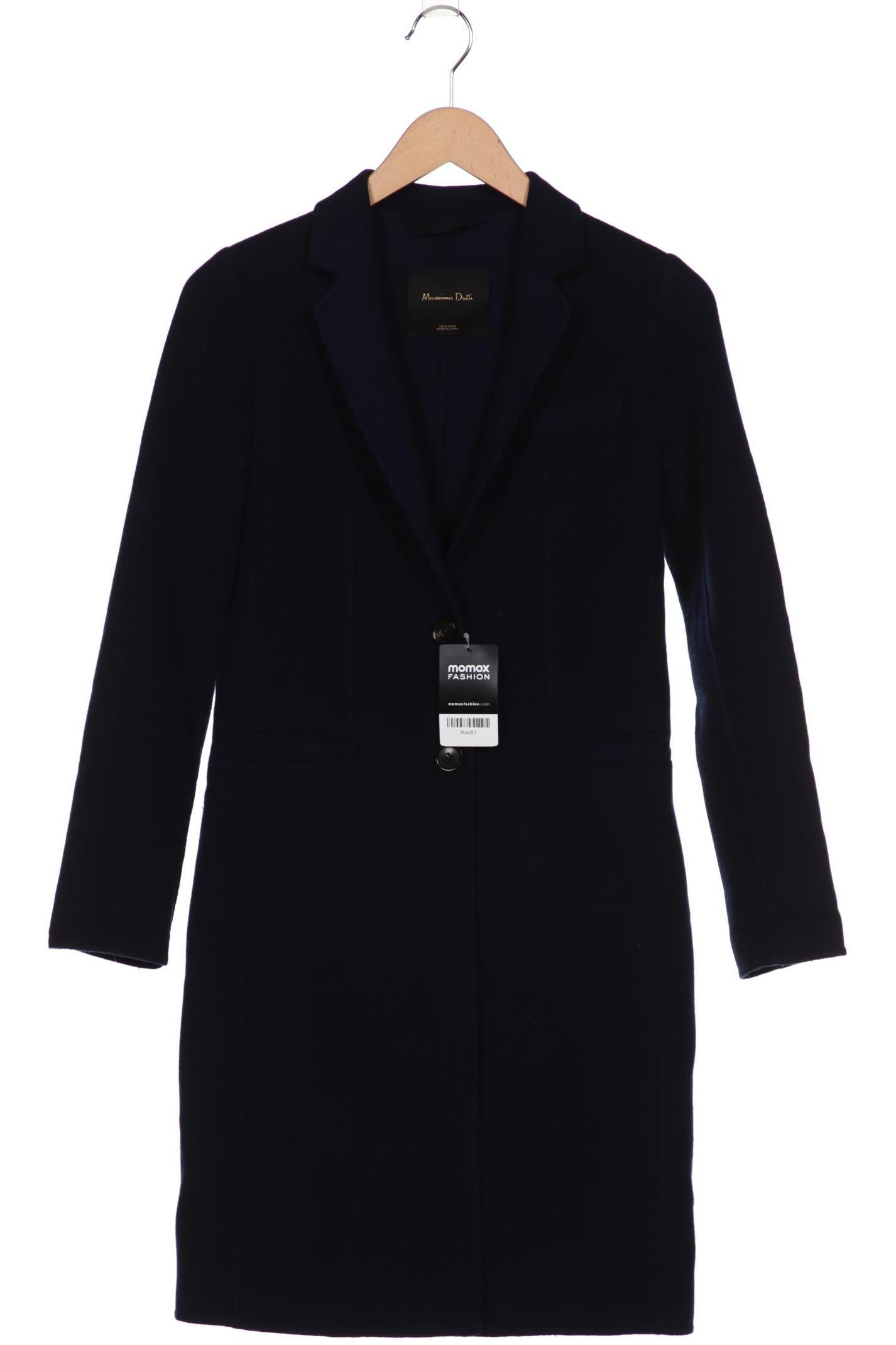 

Massimo Dutti Damen Mantel, marineblau