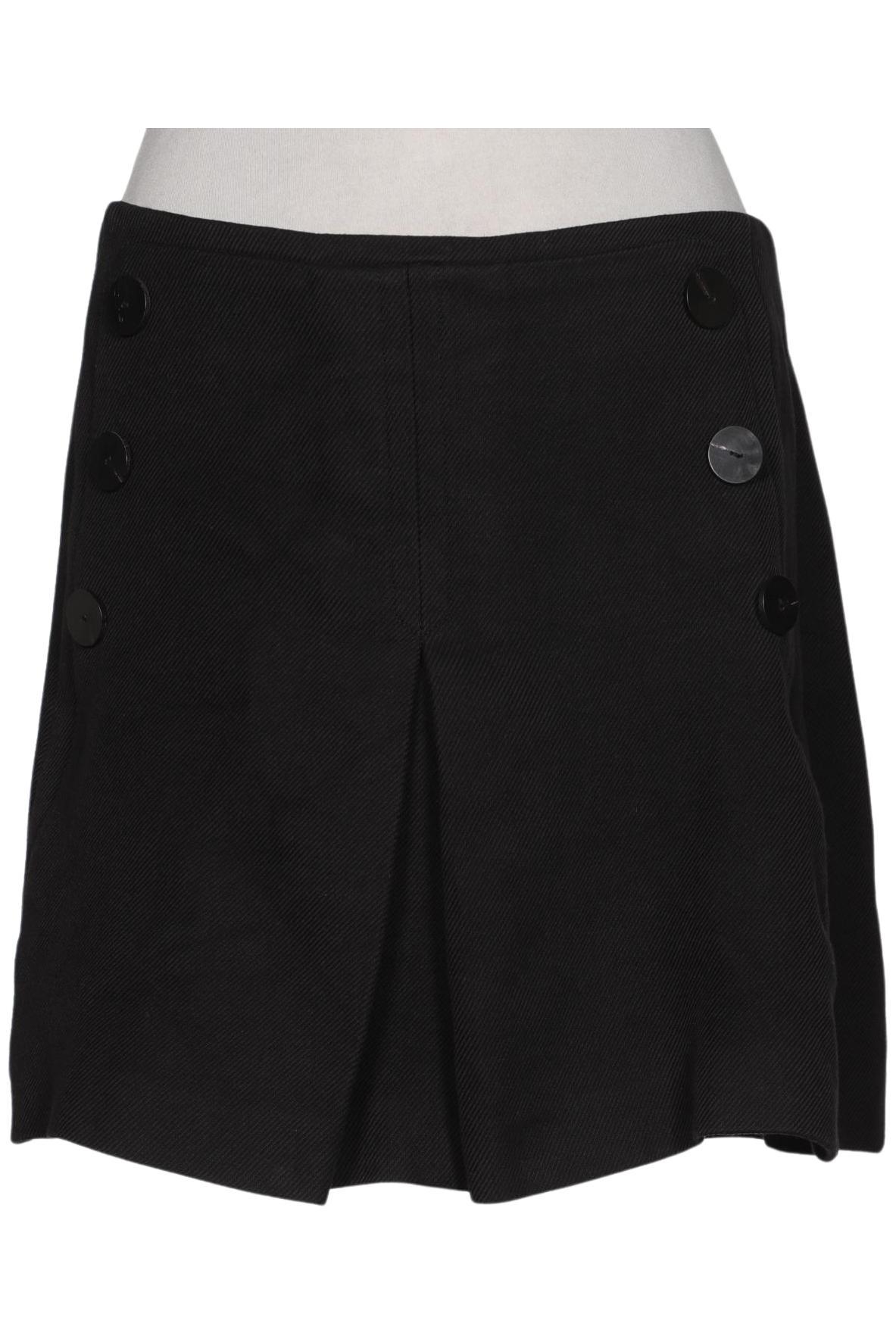 

Massimo Dutti Damen Rock, schwarz, Gr. 30