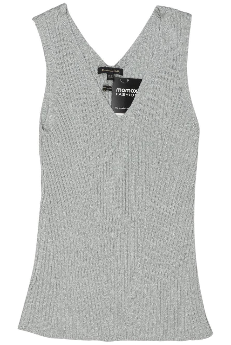 

Massimo Dutti Damen Top, grau, Gr. 34