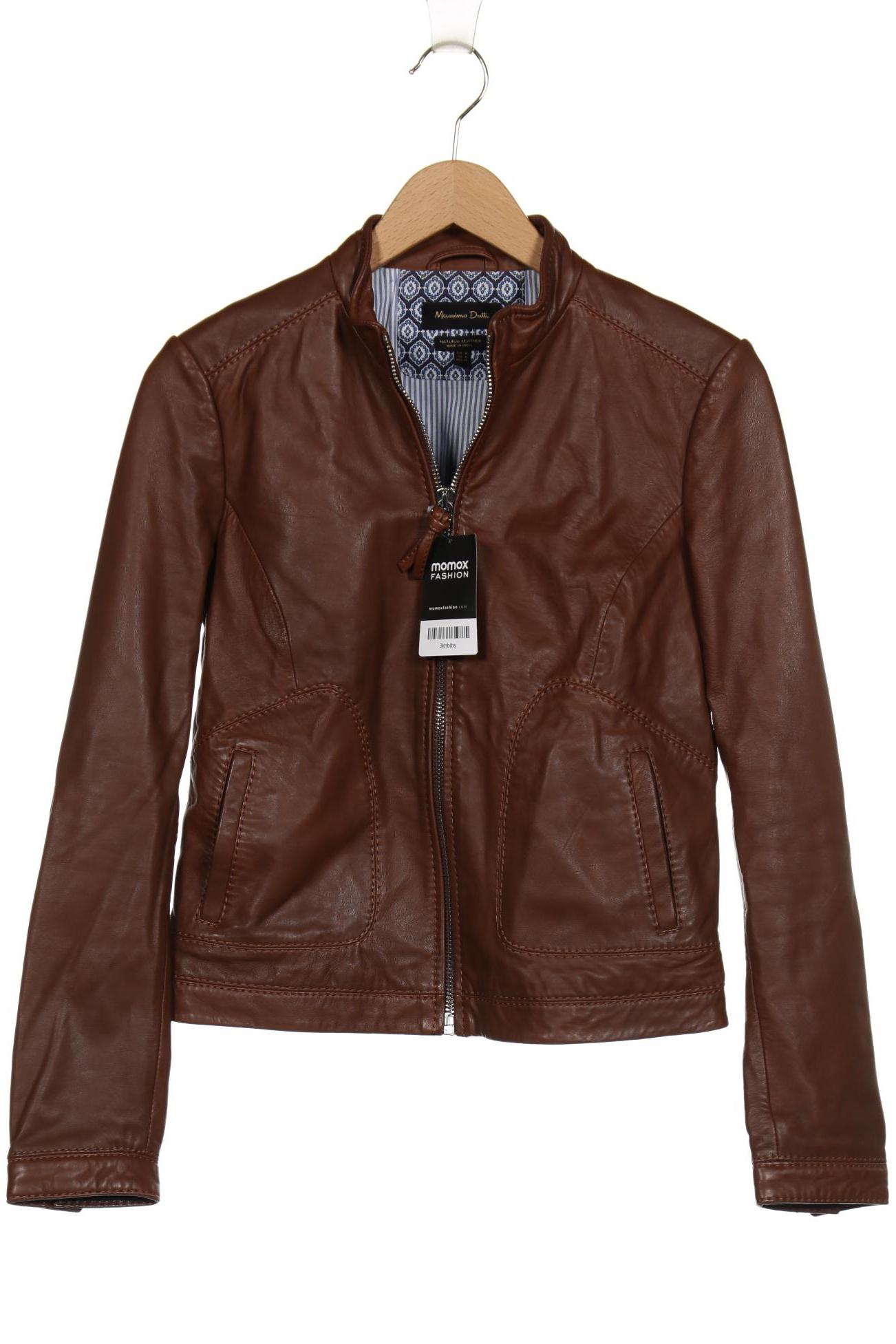 

Massimo Dutti Damen Jacke, braun, Gr. 38