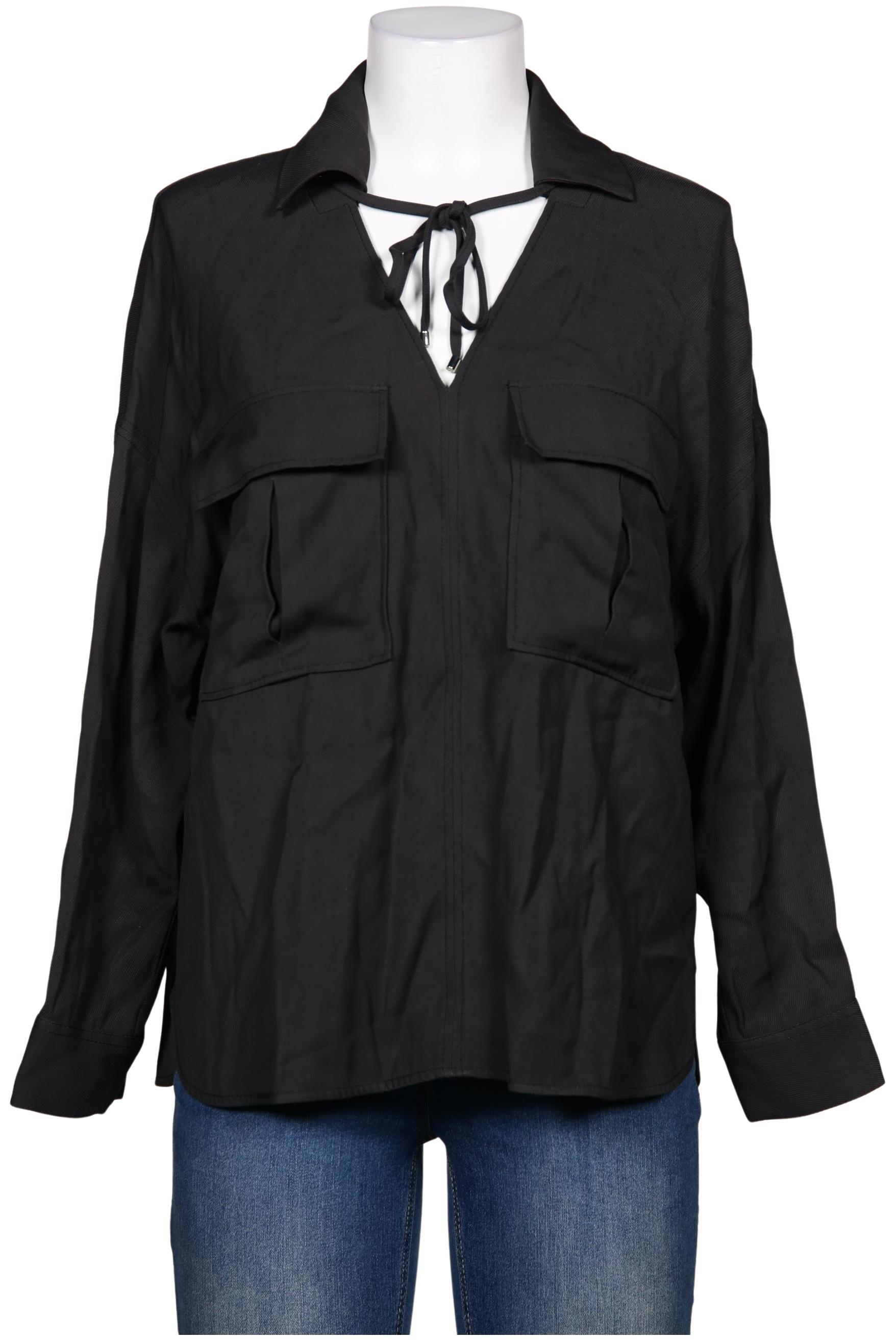 

Massimo Dutti Damen Bluse, schwarz, Gr. 36