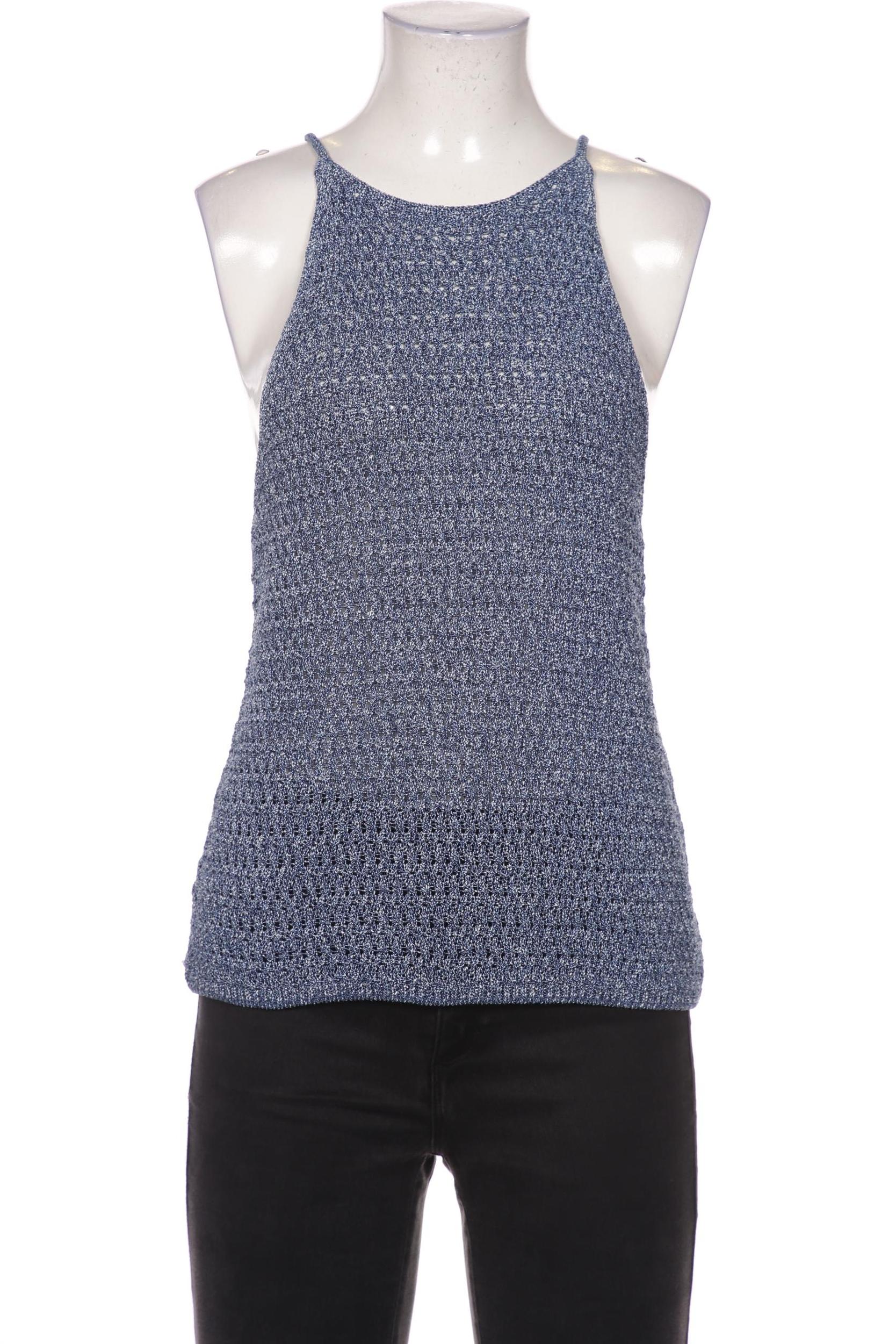 

Massimo Dutti Damen Top, blau, Gr. 36