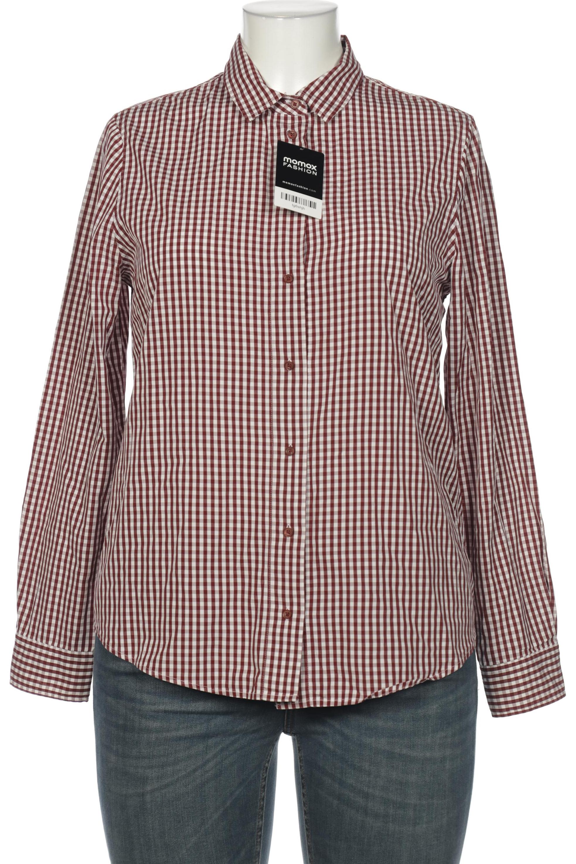 

Massimo Dutti Damen Bluse, bordeaux, Gr. 42