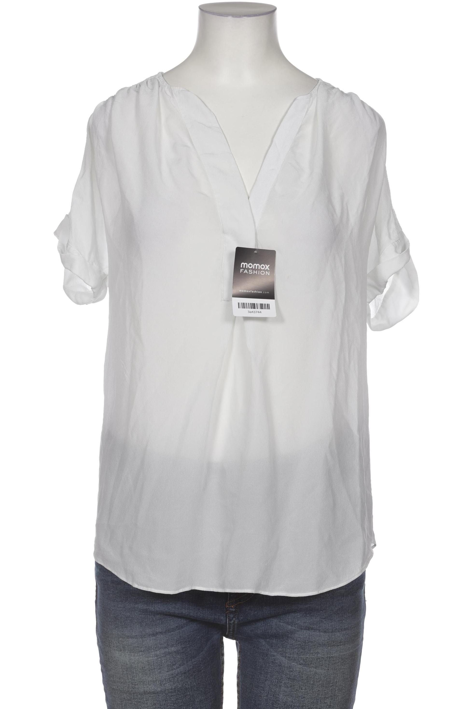 

Massimo Dutti Damen Bluse, weiß, Gr. 38