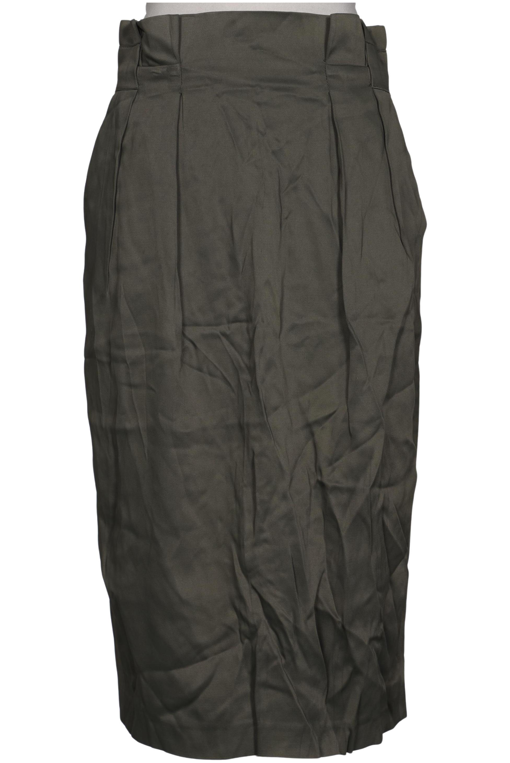 

Massimo Dutti Damen Rock, grün, Gr. 38