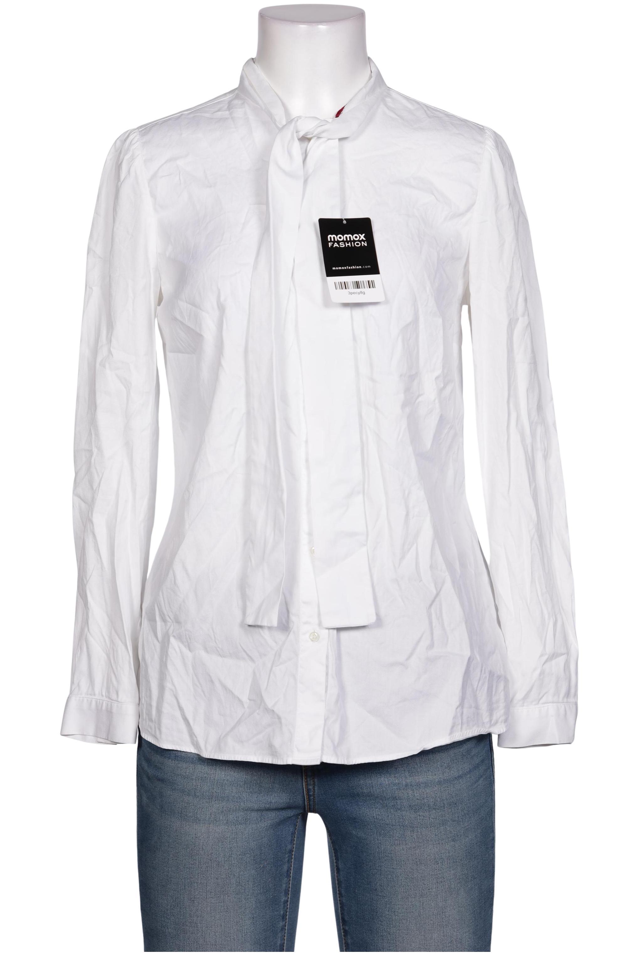 

Massimo Dutti Damen Bluse, weiß, Gr. 38
