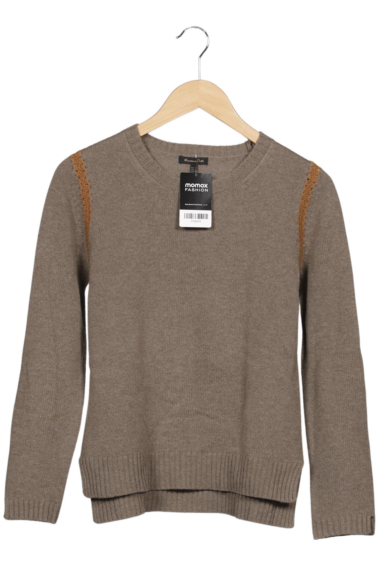 

Massimo Dutti Damen Pullover, braun, Gr. 36