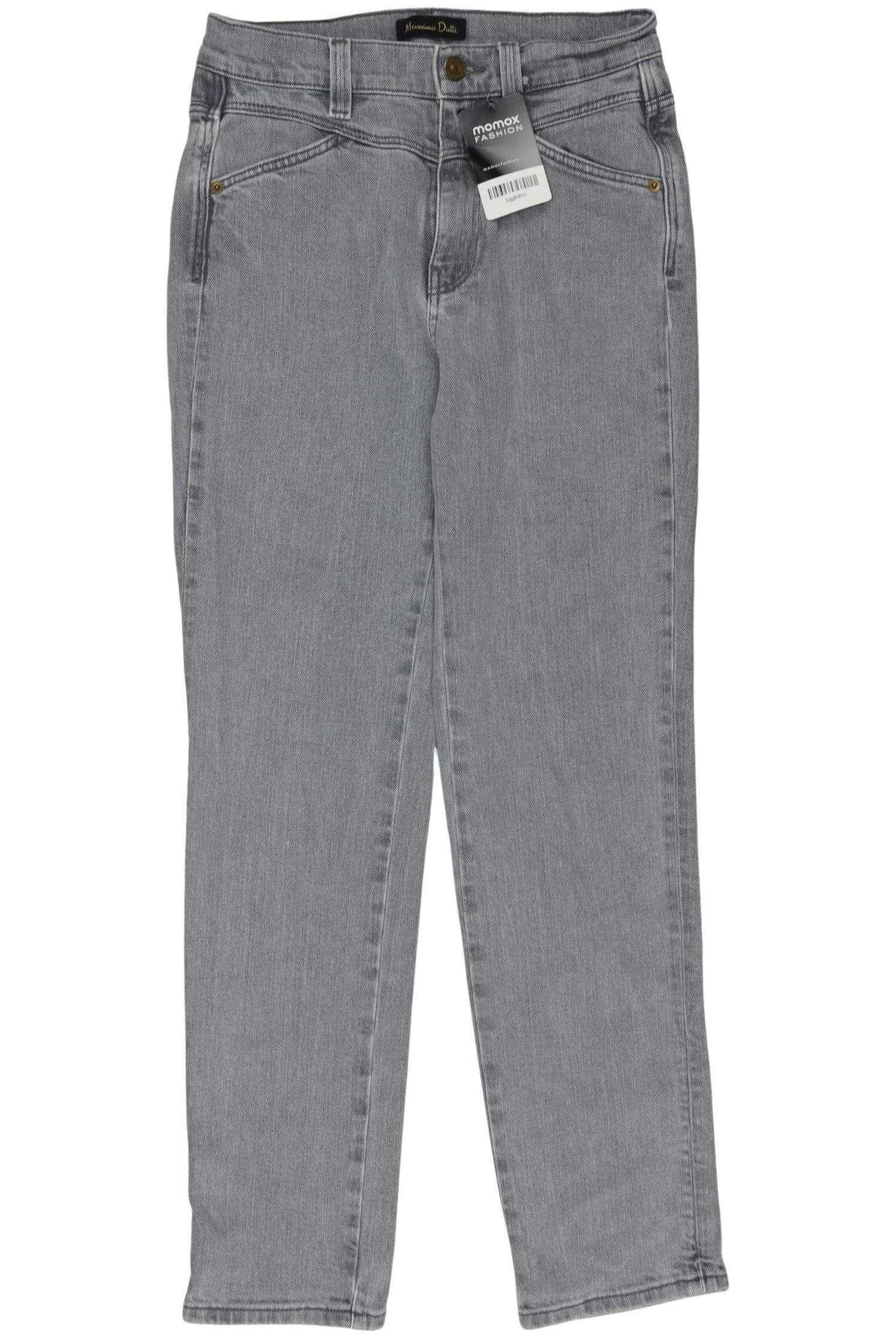 

Massimo Dutti Damen Jeans, grau, Gr. 34