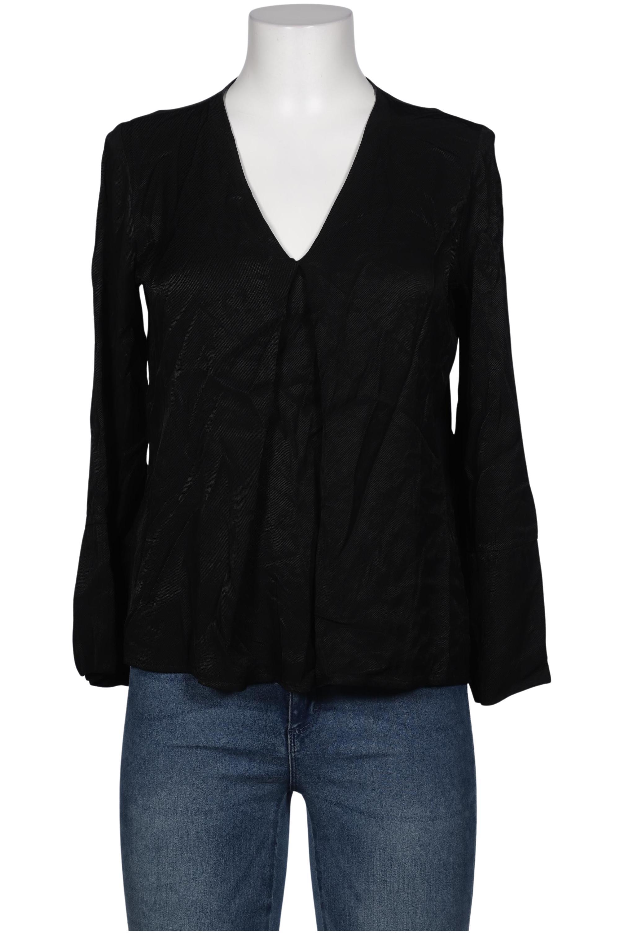

Massimo Dutti Damen Bluse, schwarz, Gr. 42