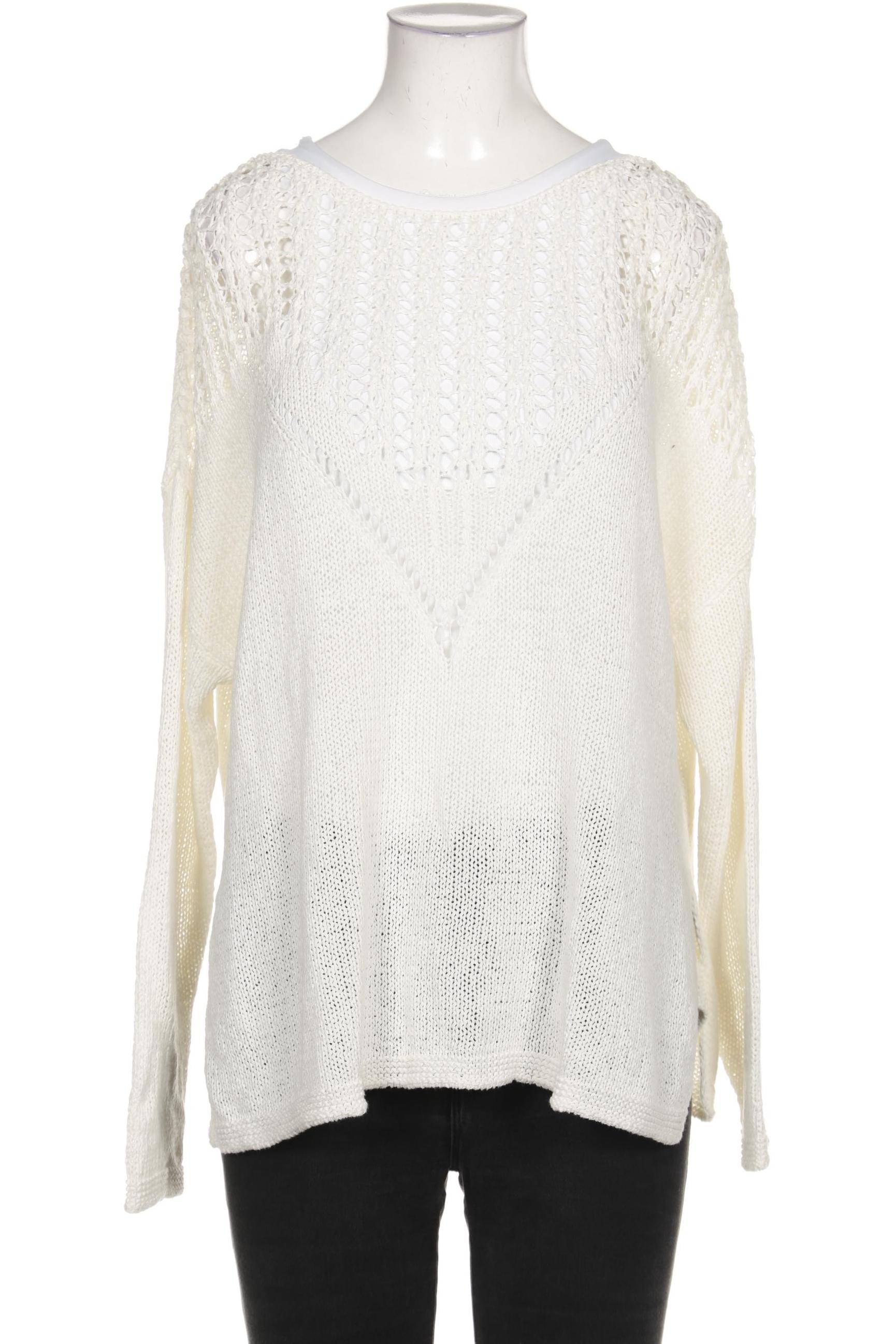 

Massimo Dutti Damen Pullover, weiß, Gr. 38