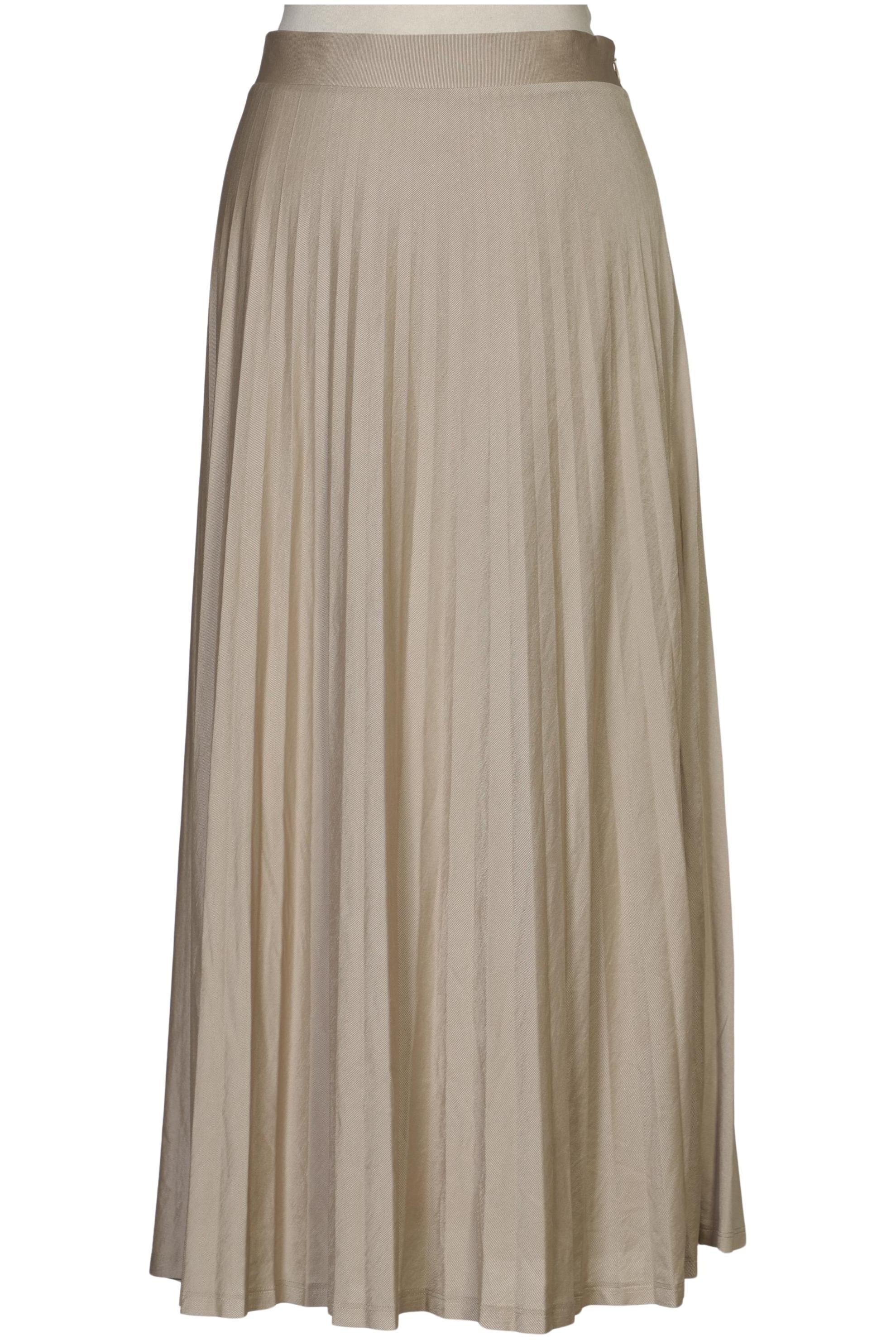 

Massimo Dutti Damen Rock, beige, Gr. 42