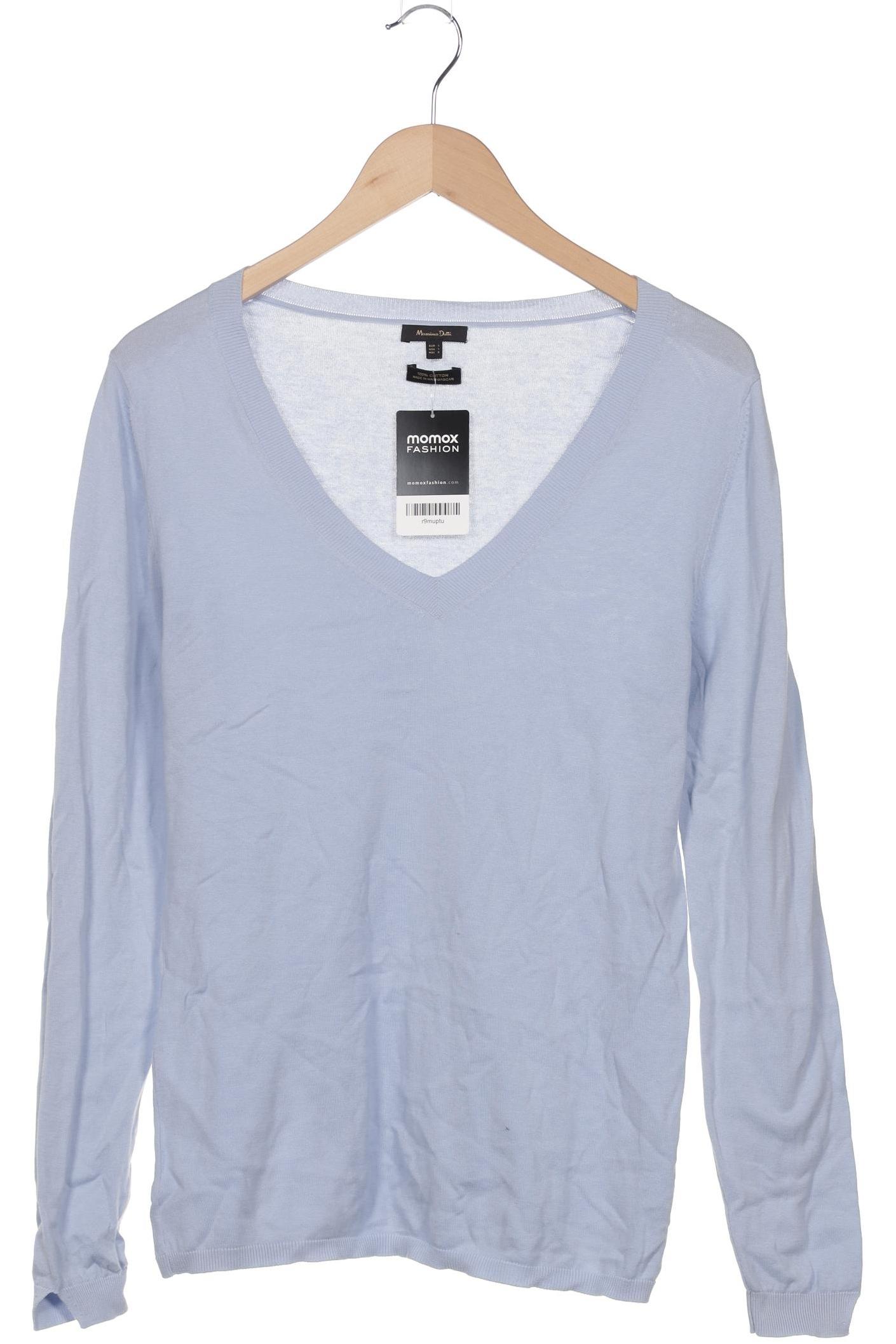 

Massimo Dutti Damen Pullover, hellblau, Gr. 42