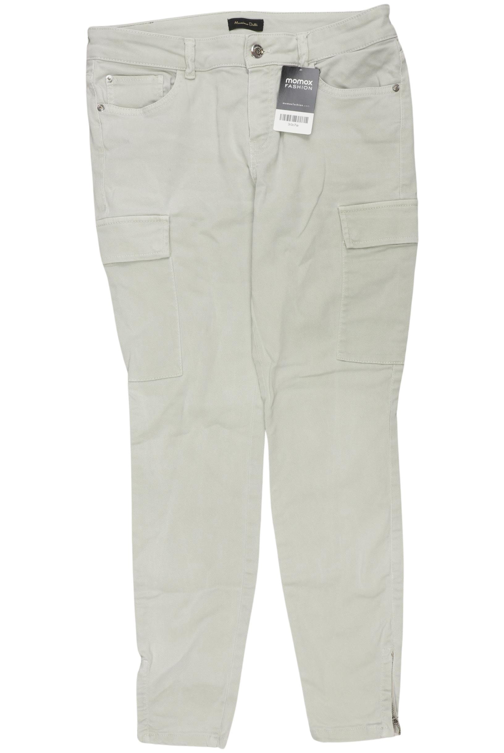 

Massimo Dutti Damen Jeans, hellgrün, Gr. 32