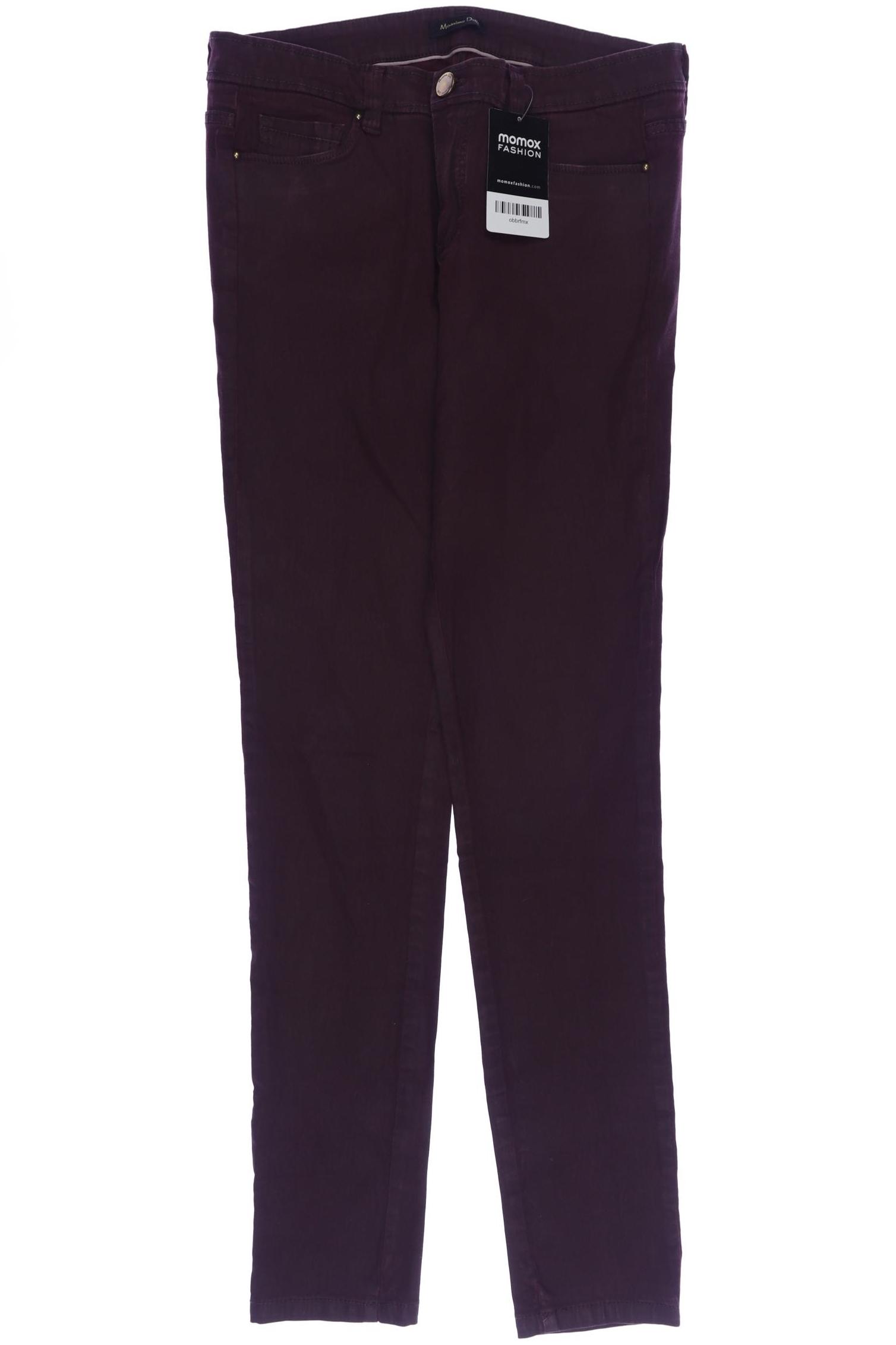 

Massimo Dutti Damen Stoffhose, bordeaux, Gr. 38
