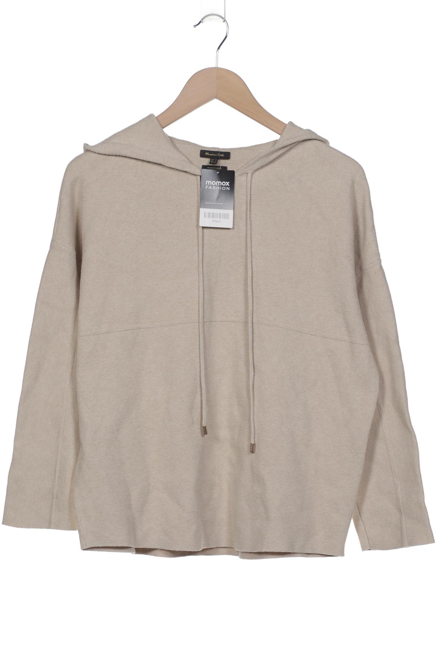 

Massimo Dutti Damen Kapuzenpullover, beige, Gr. 36