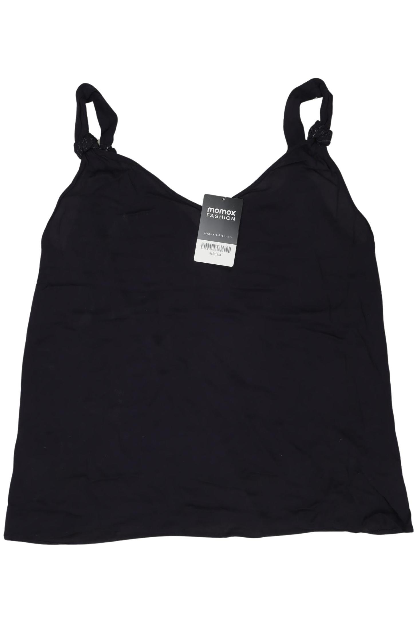 

Massimo Dutti Damen Top, schwarz, Gr. 38