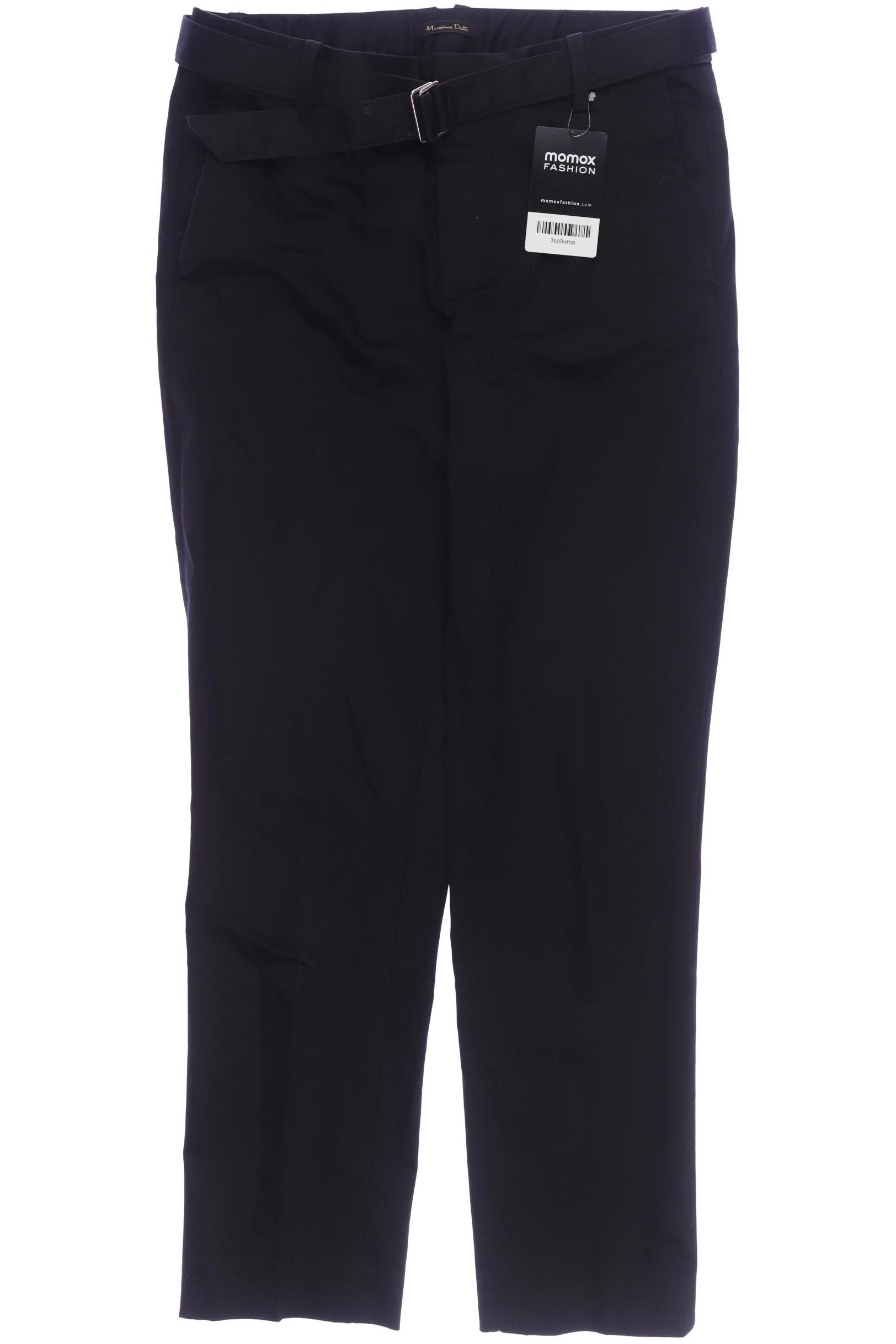 

Massimo Dutti Damen Stoffhose, schwarz, Gr. 36