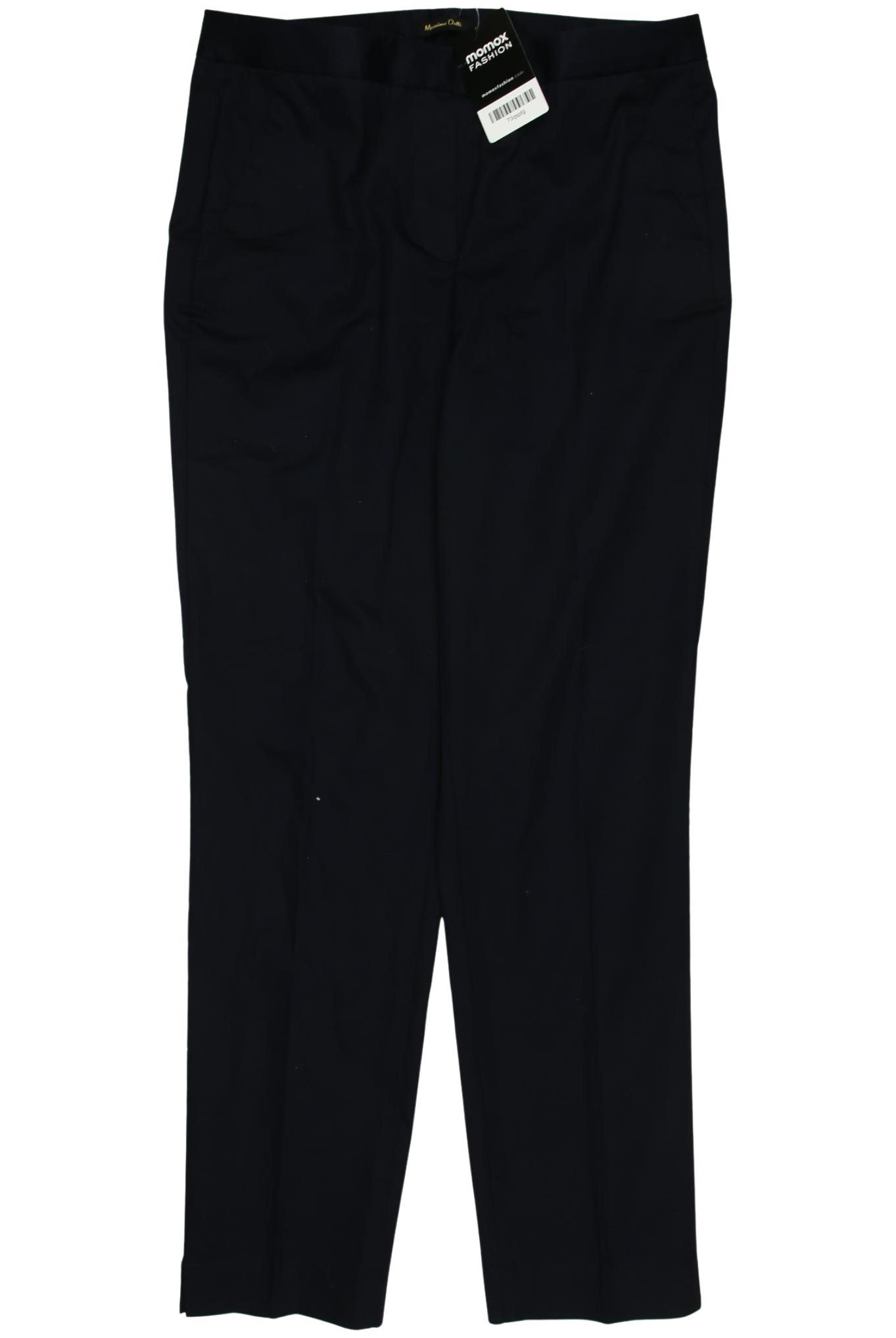 

Massimo Dutti Damen Stoffhose, marineblau, Gr. 38