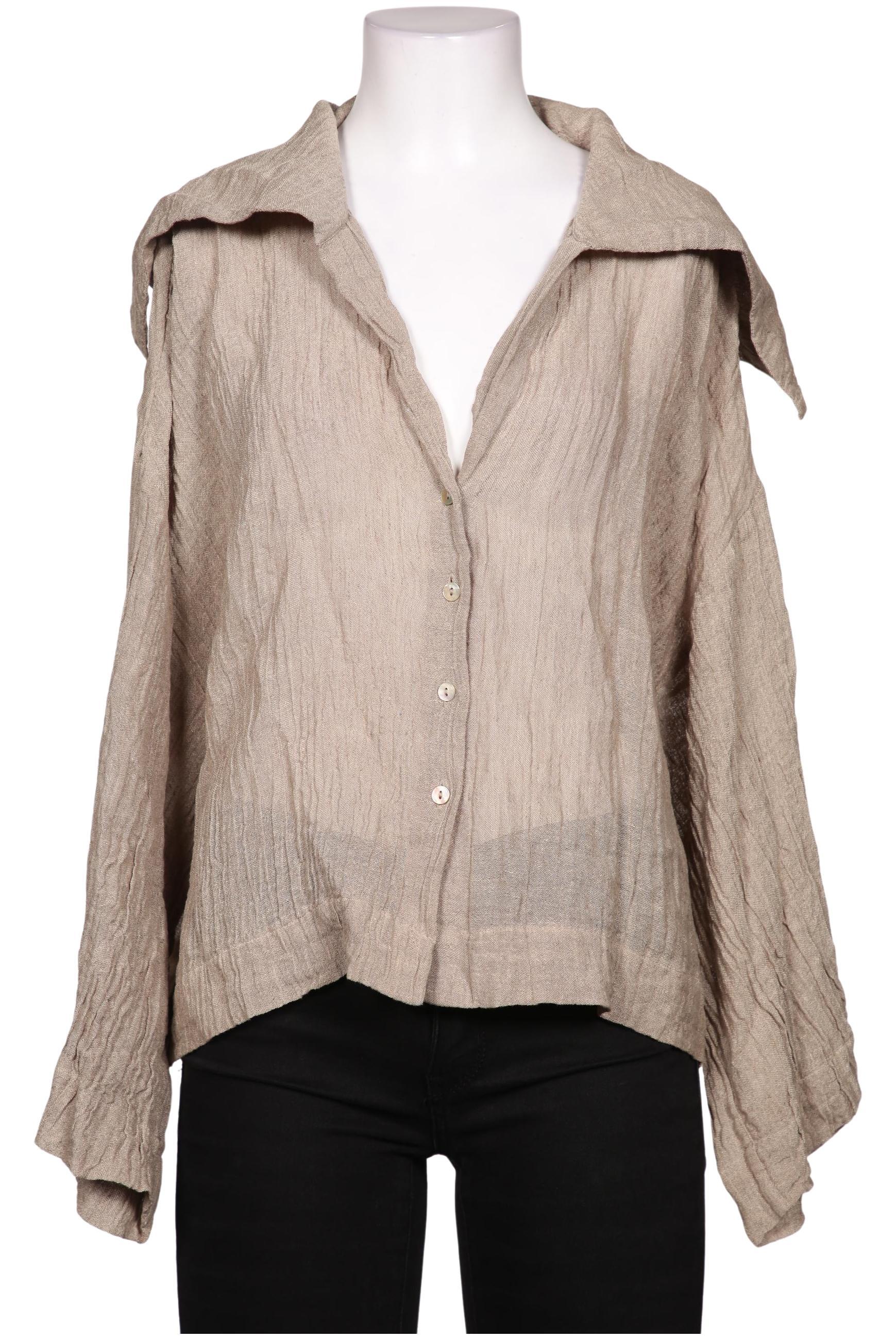 

Massimo Dutti Damen Bluse, beige, Gr. 38