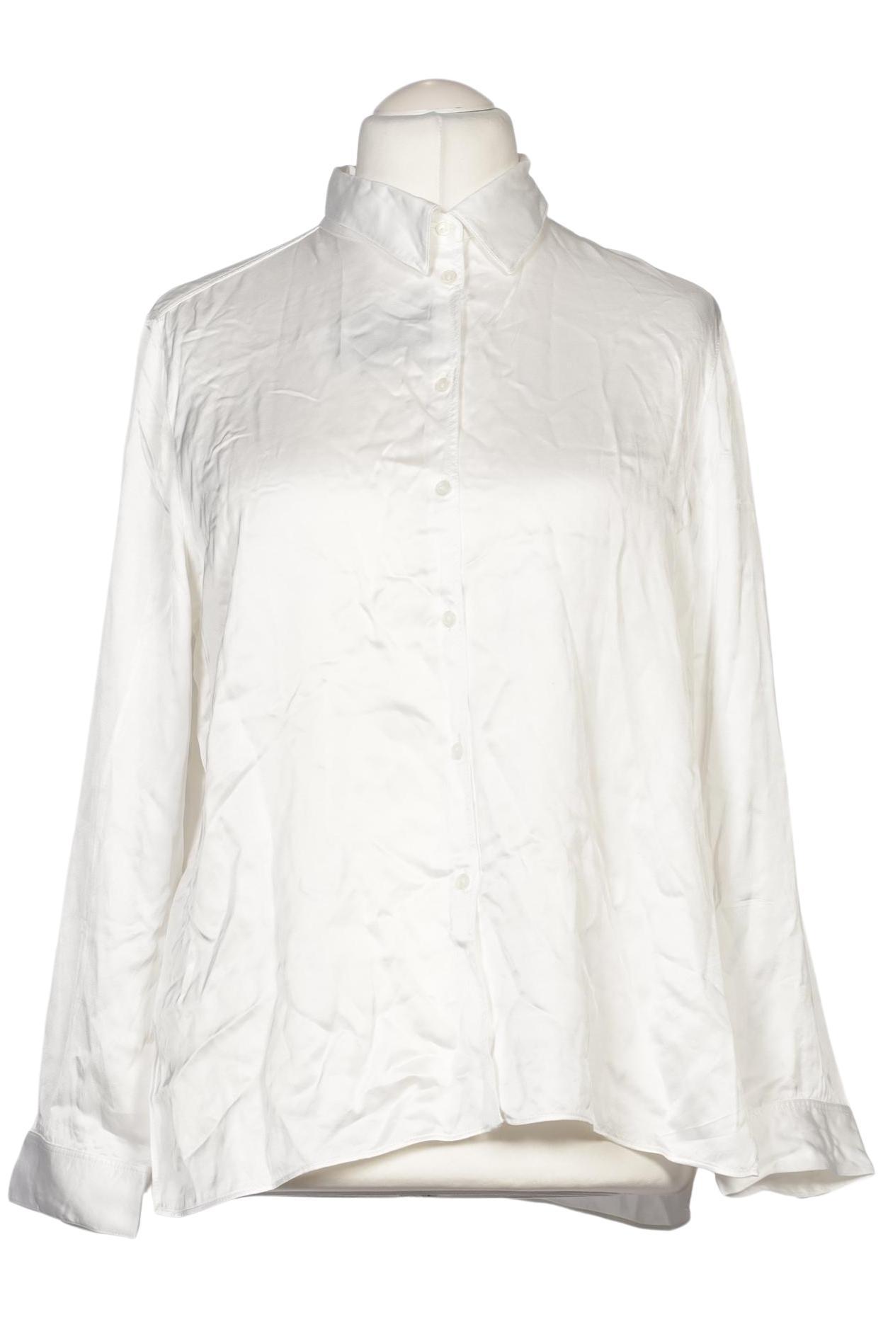 

Massimo Dutti Damen Bluse, weiß, Gr. 42