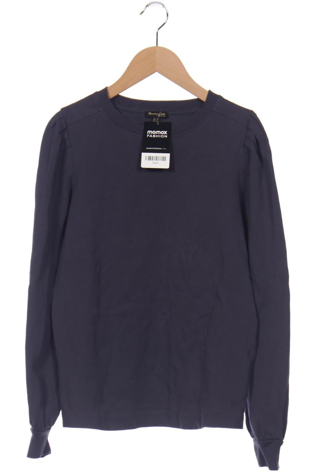 

Massimo Dutti Damen Sweatshirt, marineblau, Gr. 36
