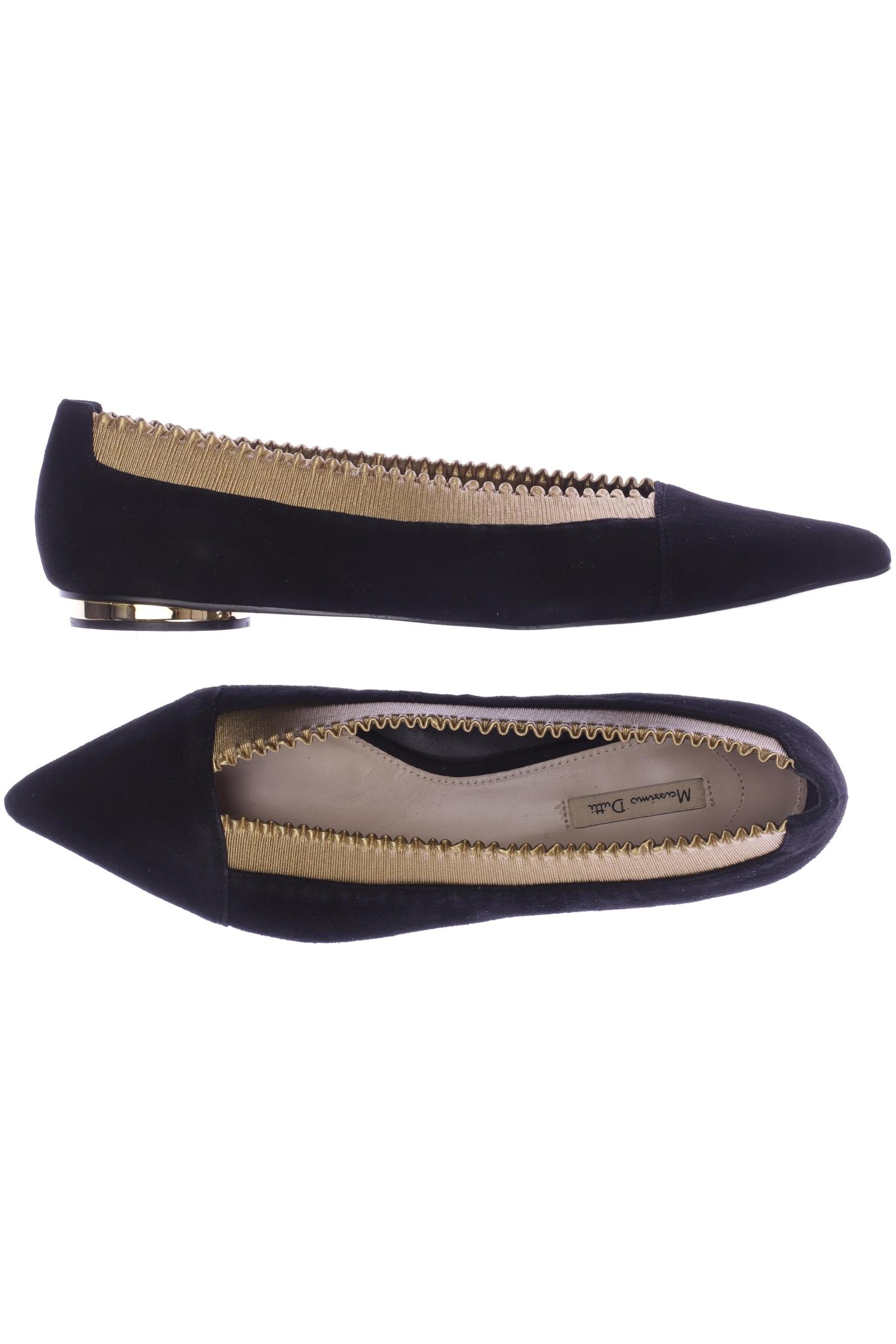 

Massimo Dutti Damen Ballerinas, schwarz, Gr. 41