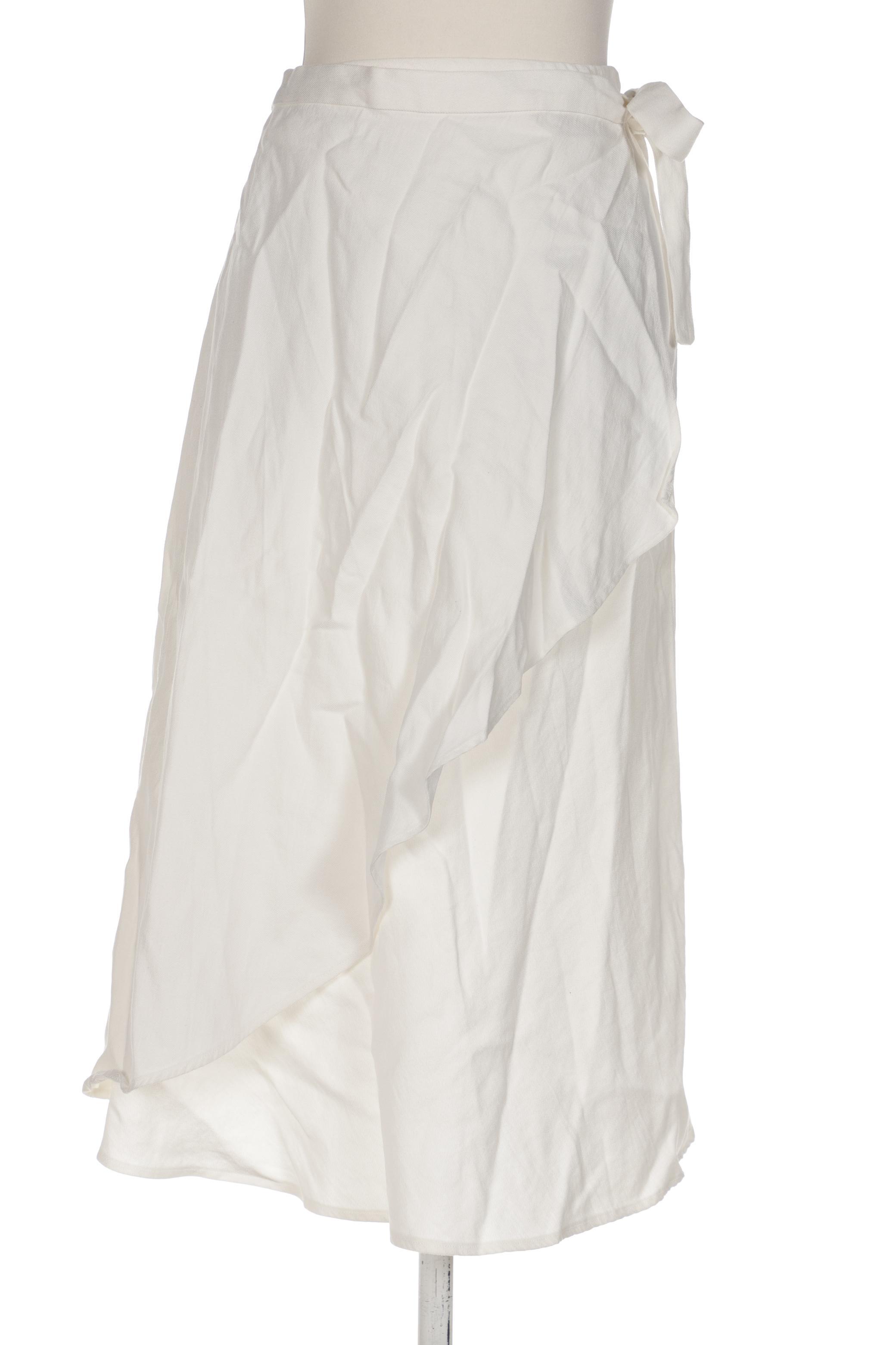 

Massimo Dutti Damen Rock, cremeweiß