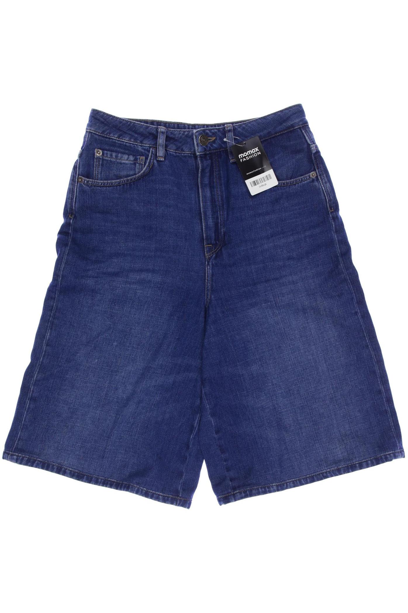 

Massimo Dutti Damen Shorts, blau, Gr. 36