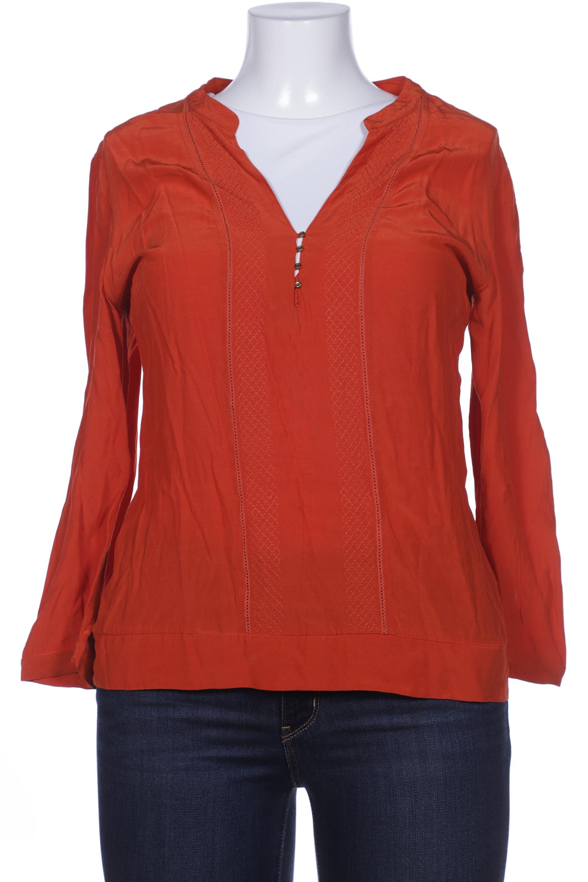 

Massimo Dutti Damen Bluse, orange, Gr. 44