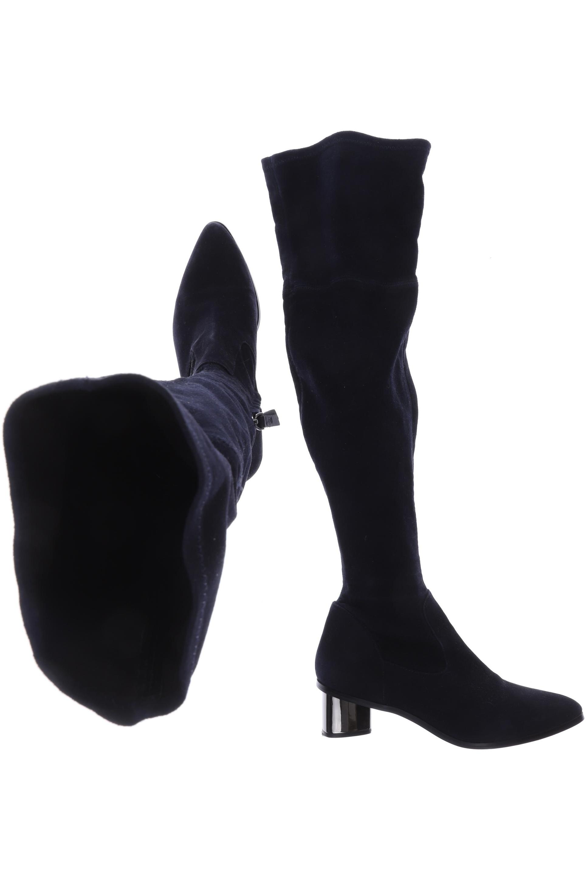 

Massimo Dutti Damen Stiefel, marineblau, Gr. 37