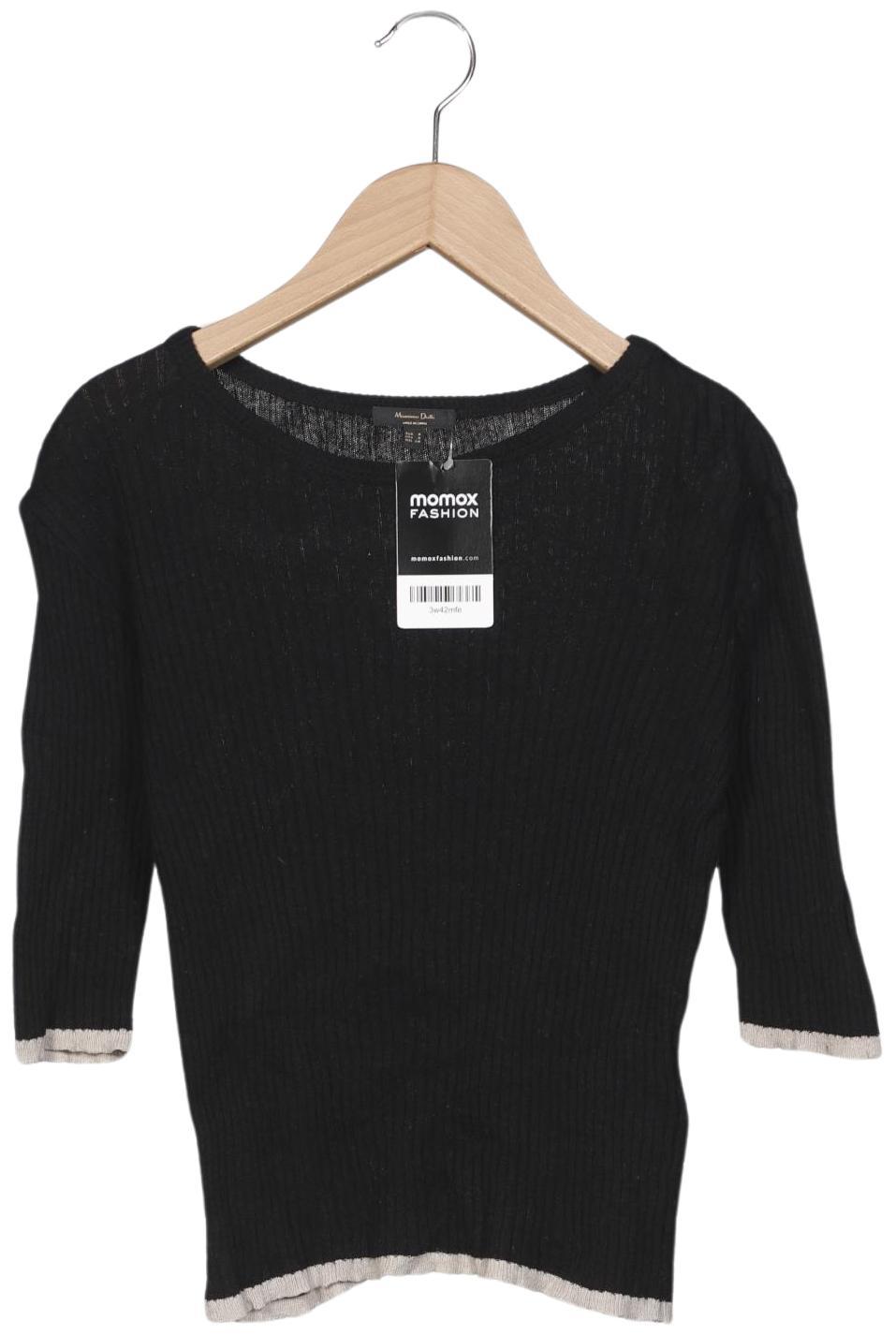 

Massimo Dutti Damen Pullover, schwarz, Gr. 36