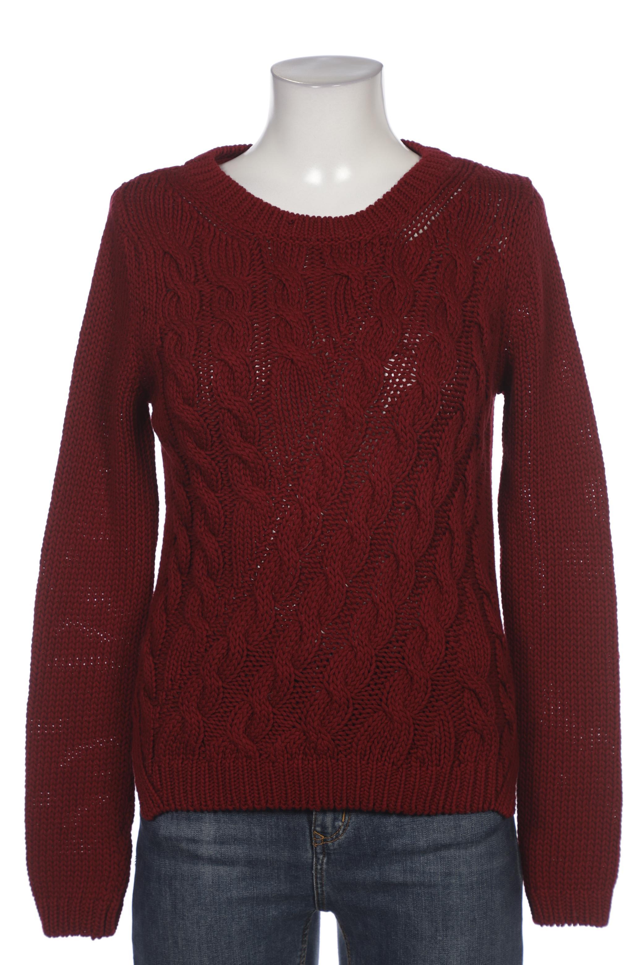 

Massimo Dutti Damen Pullover, bordeaux, Gr. 36