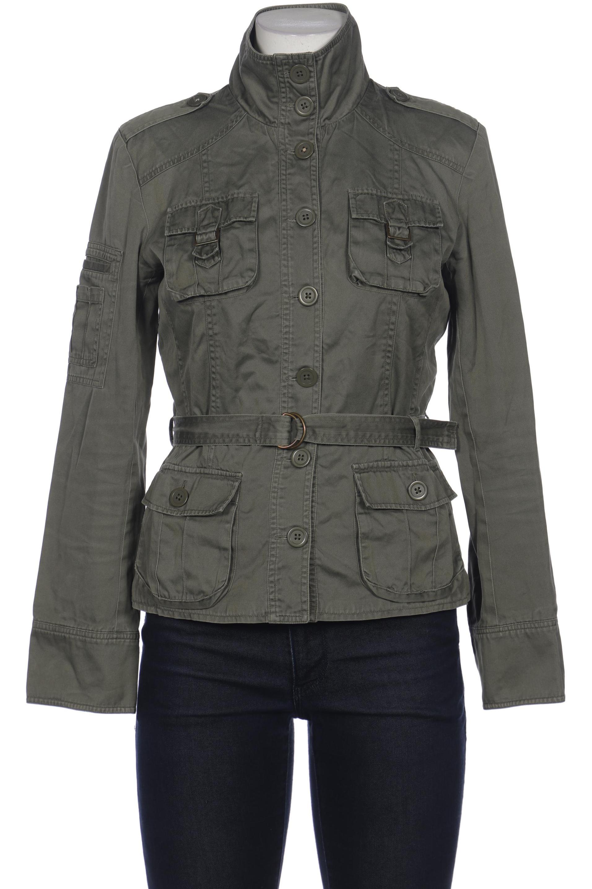 

Massimo Dutti Damen Jacke, grün, Gr. 38