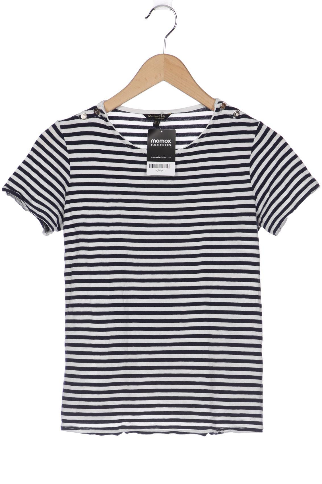 

Massimo Dutti Damen T-Shirt, marineblau