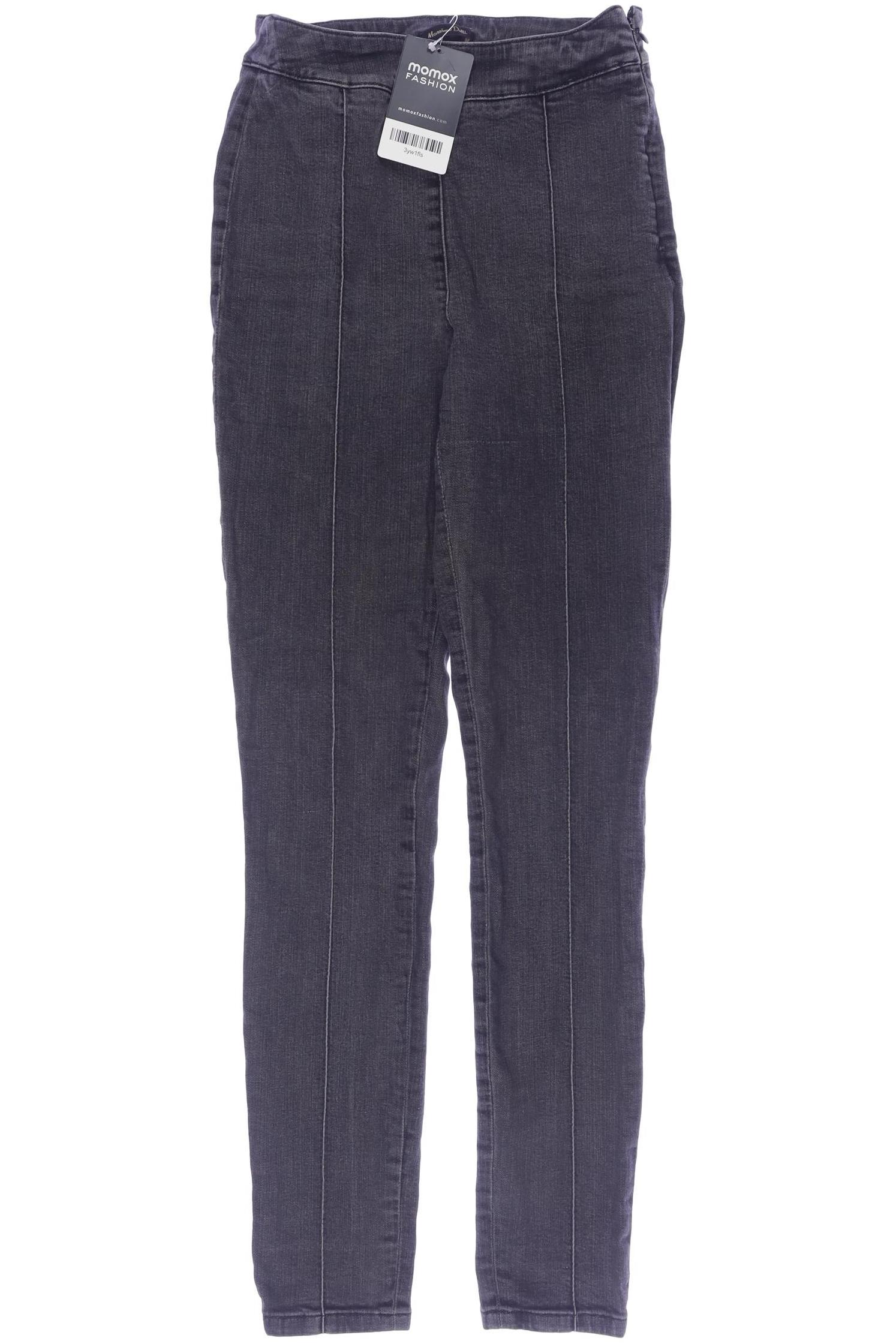 

Massimo Dutti Damen Jeans, grau, Gr. 34