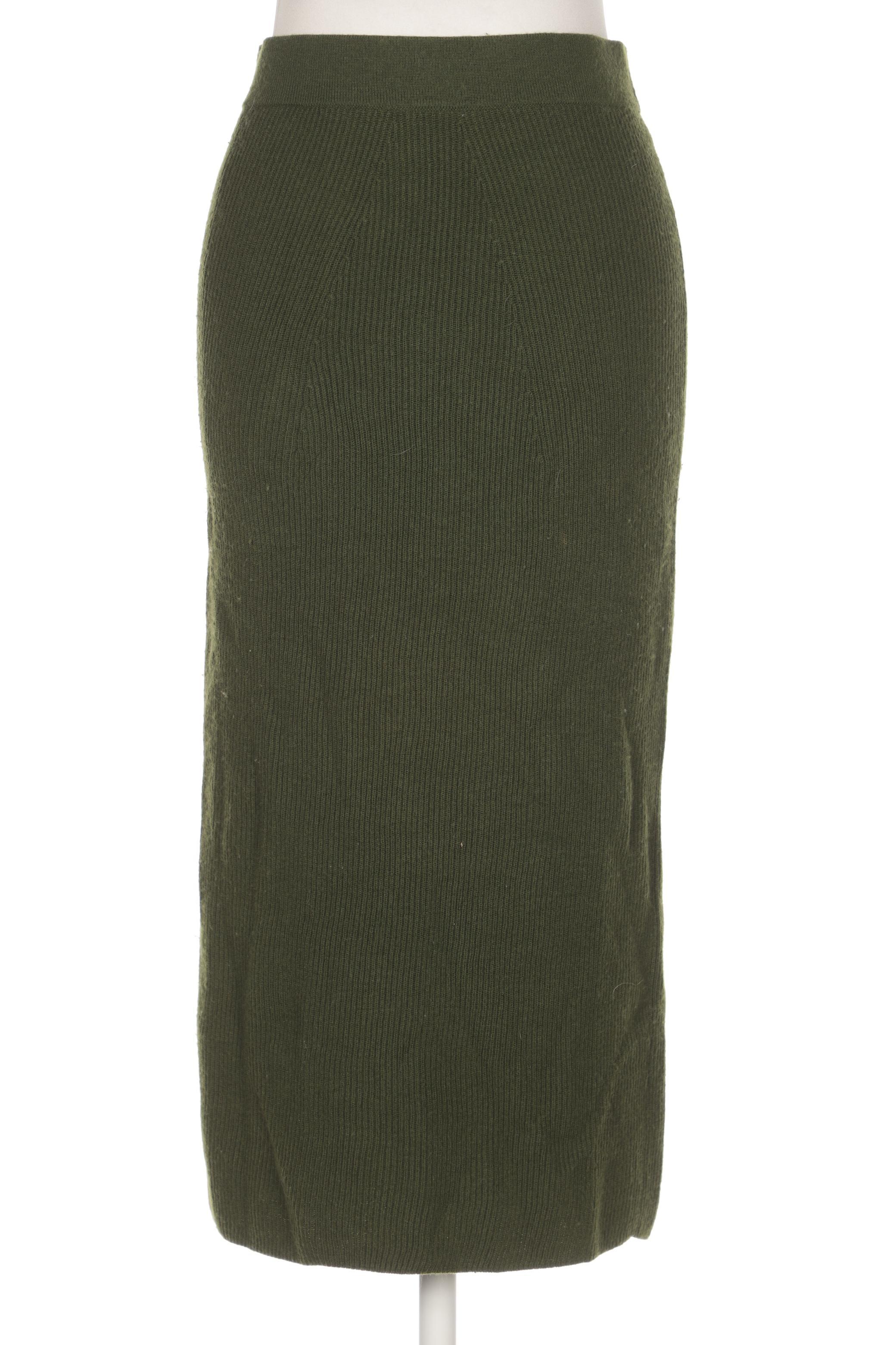

Massimo Dutti Damen Rock, grün, Gr. 34