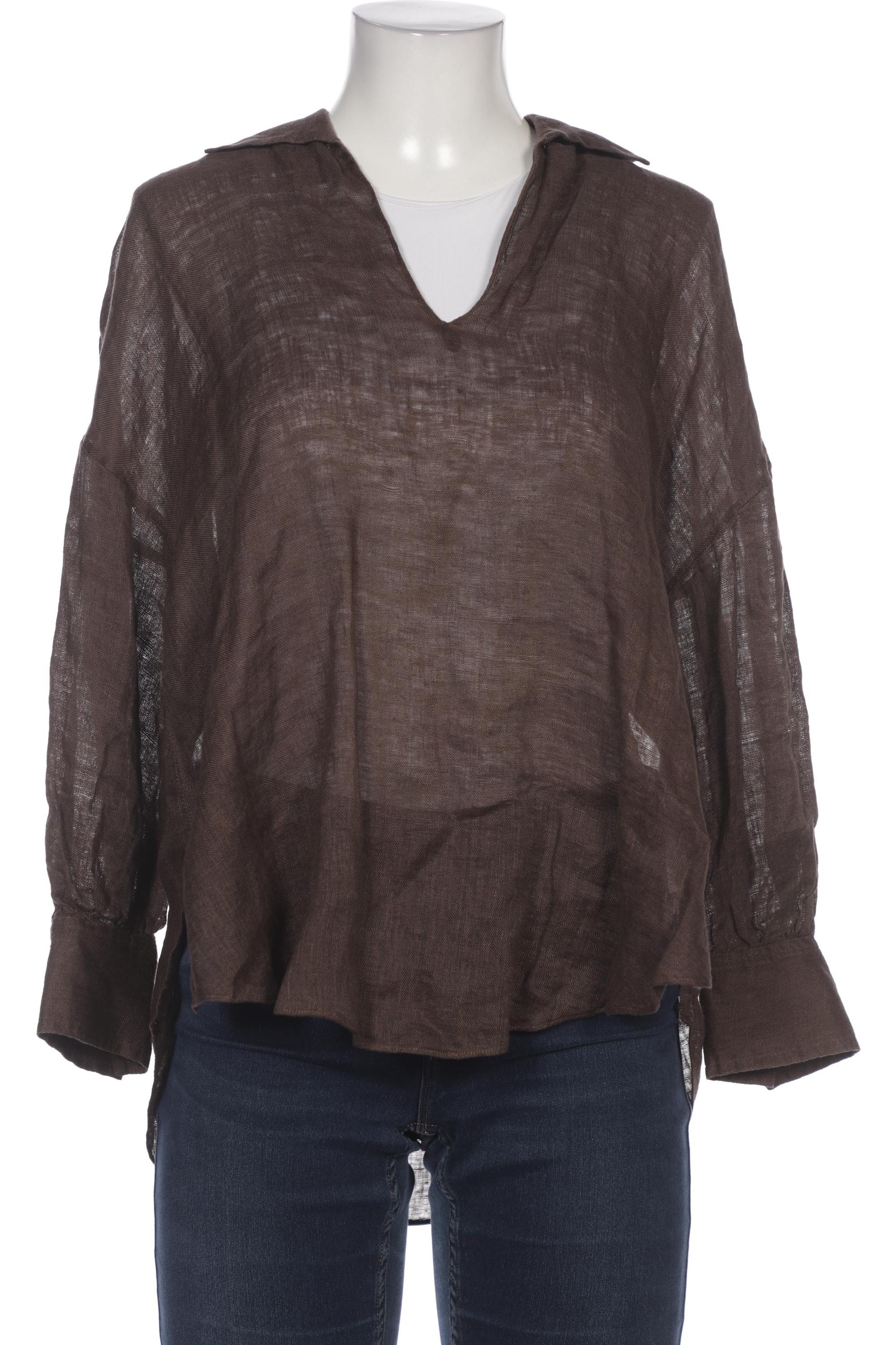 

Massimo Dutti Damen Bluse, braun