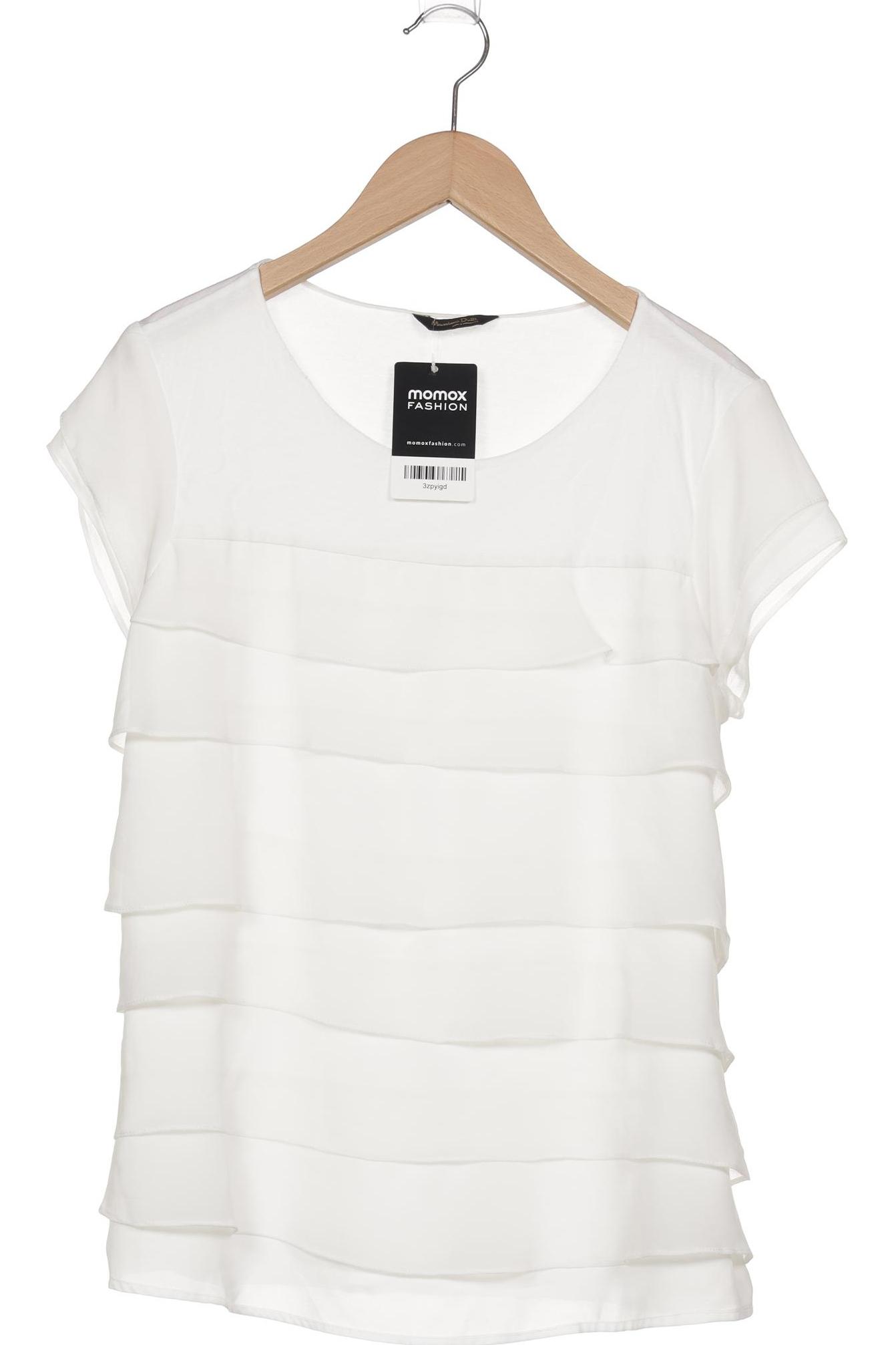 

Massimo Dutti Damen T-Shirt, weiß, Gr. 42