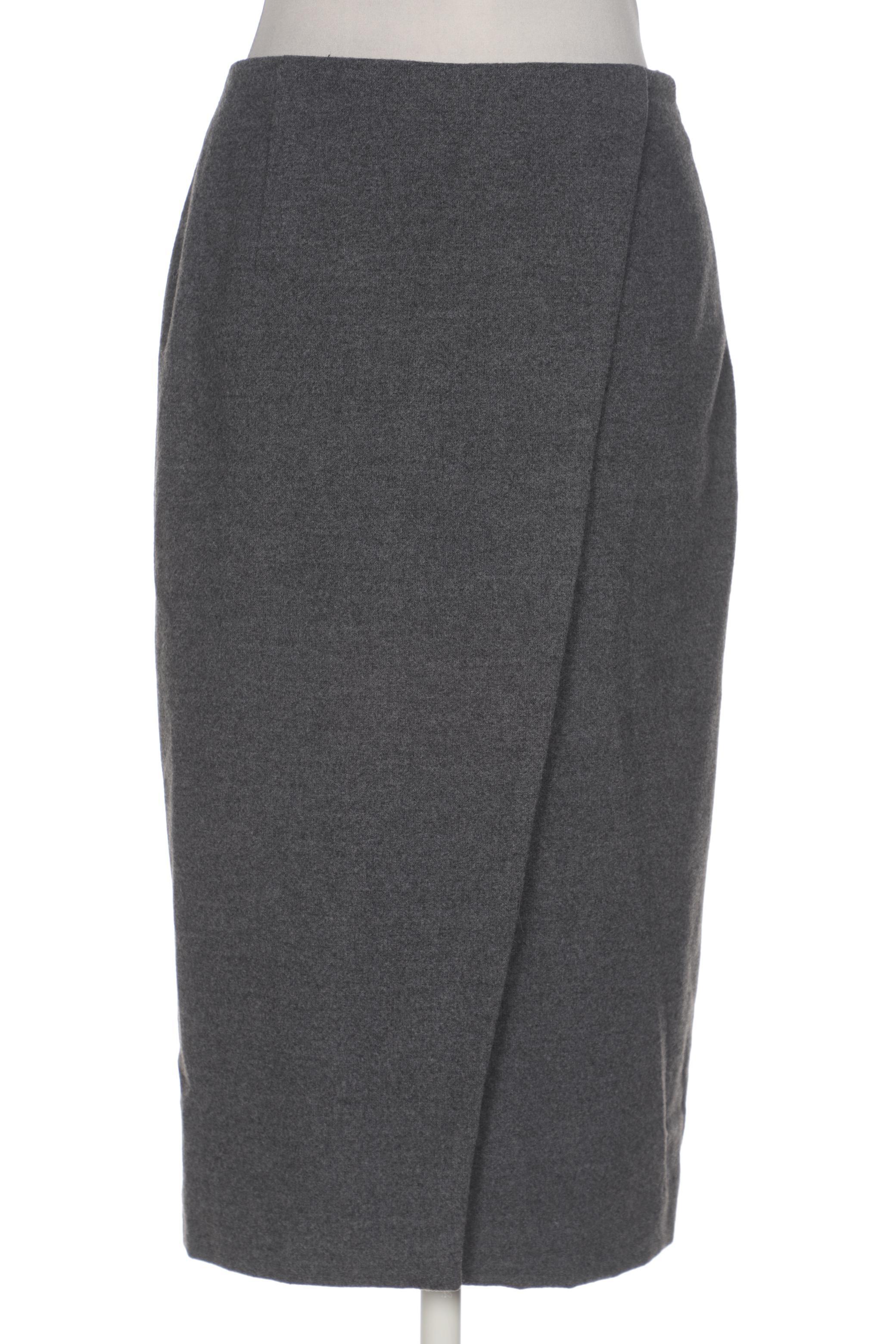 

Massimo Dutti Damen Rock, grau, Gr. 36