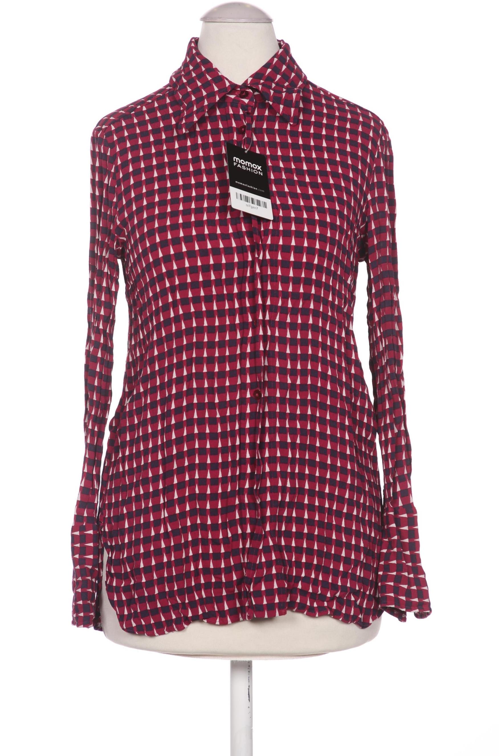 

Massimo Dutti Damen Bluse, bordeaux, Gr. 34